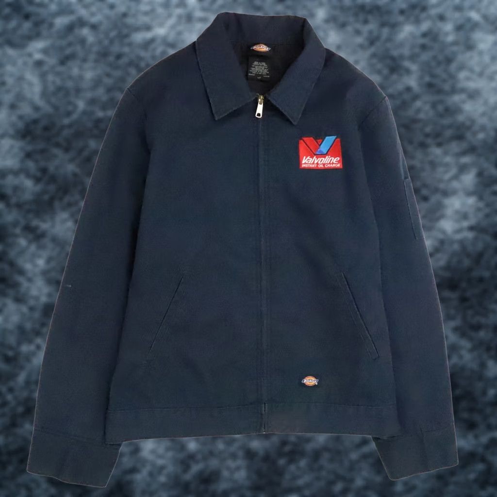 Dickies × Paradise PARADISE.NYC x Dickes Work Jacket Navy | Grailed