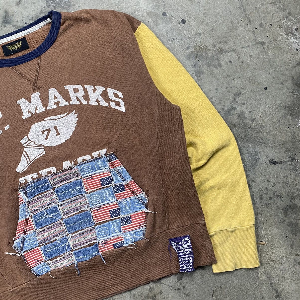 Designer × Japanese Brand St Marks Track Reconstruct Sashiko Patches Style Kapital Size US S / EU 44-46 / 1 - 3 Thumbnail