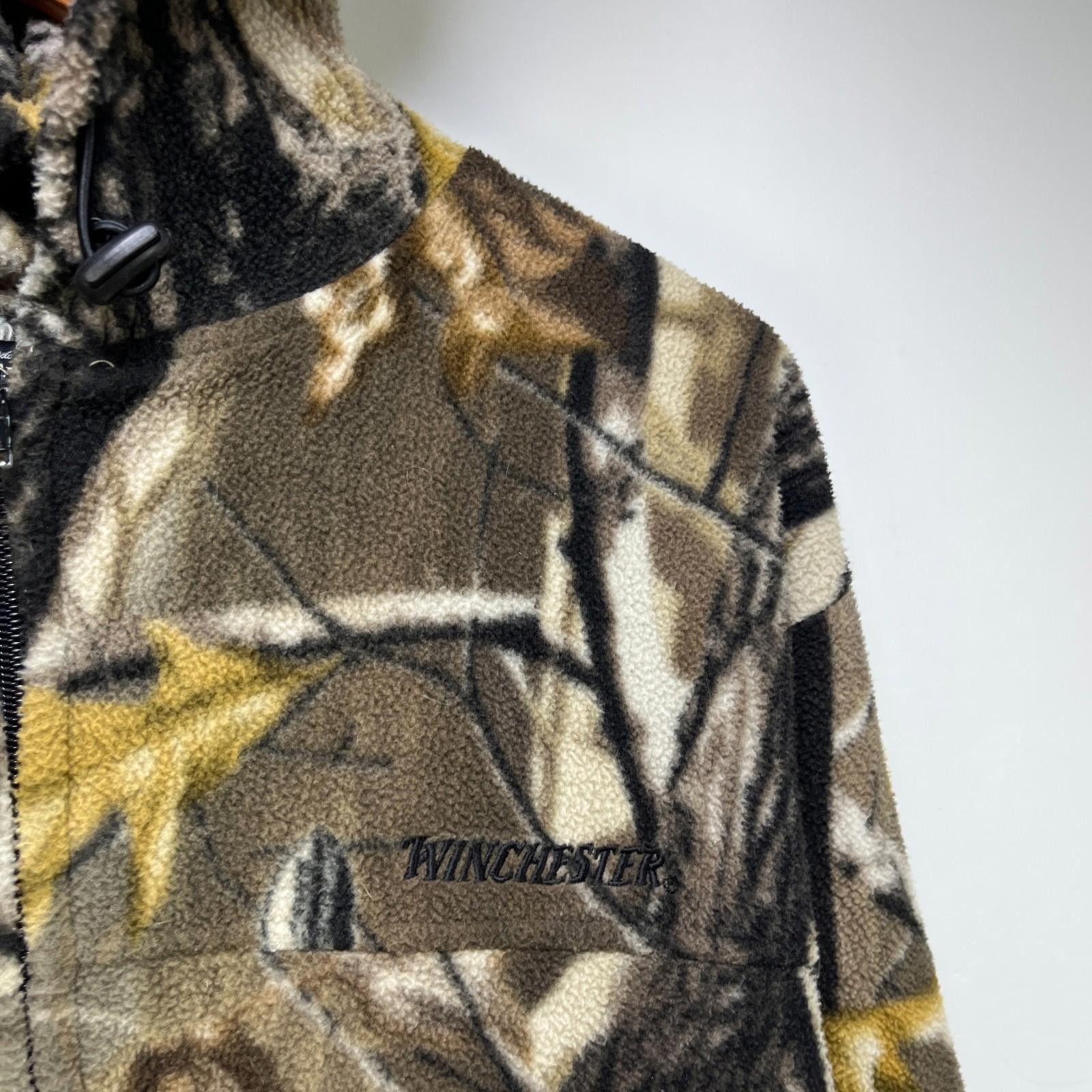 Polo Ralph Lauren Vintage Realtree Camo Zip Up Hoodie Fleece Sweatshirt Medium Size US S / EU 44-46 / 1 - 4 Thumbnail