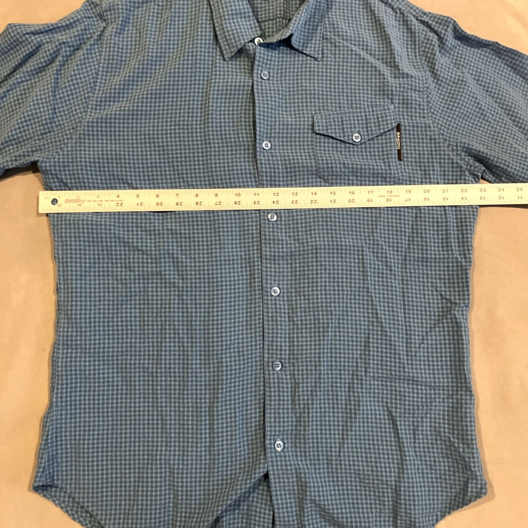 Billabong VINTAGE Billabong Short Sleeve Button Up Shirt Plaid Hawaiian Pattern XL Blue Mens Regular Collar Button Pockets All Seasons Size US XL / EU 56 / 4 - 4 Thumbnail
