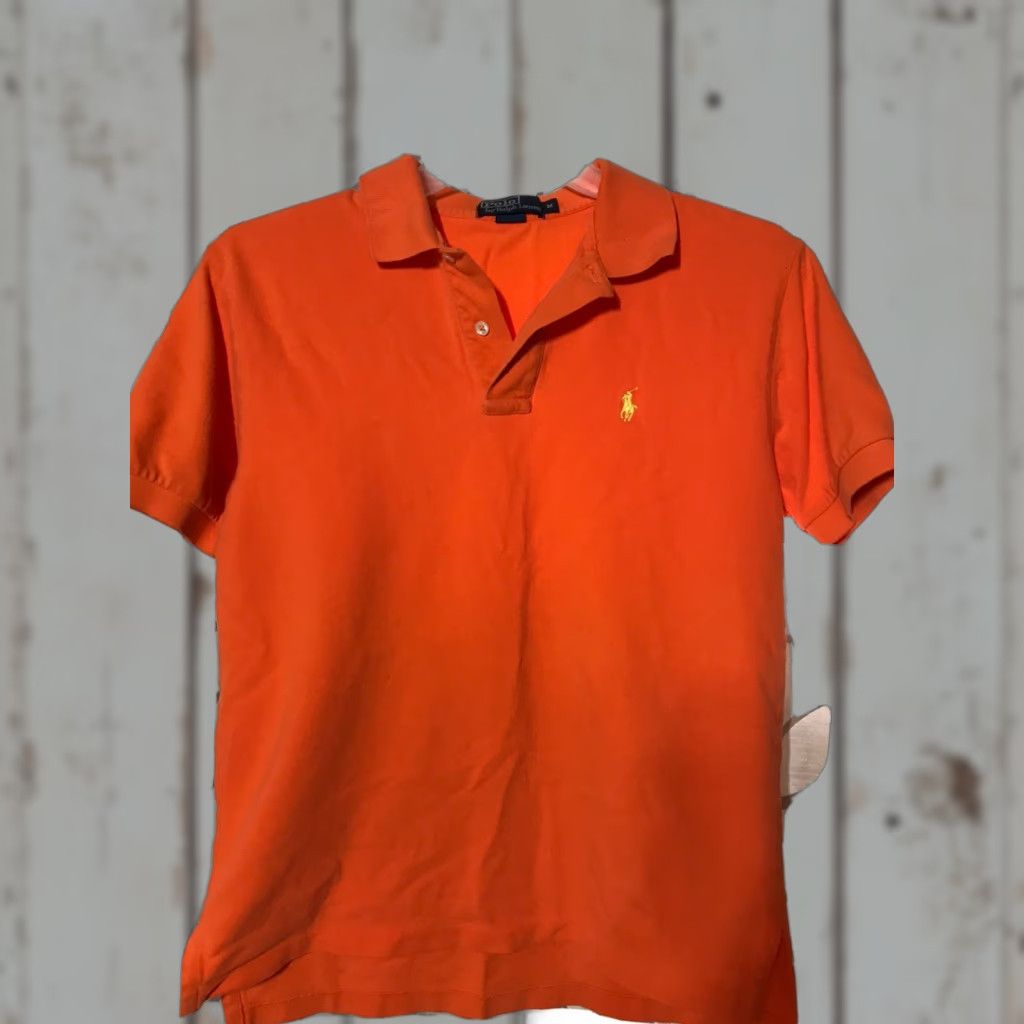Polo Ralph Lauren Polo Ralph Lauren Orange Polo Shirt Men’s Medium Regular Fit Short Sleeve Classic Casual Size US M / EU 48-50 / 2 - 1 Thumbnail