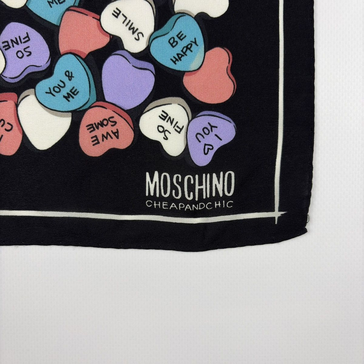 Moschino MOSCHINO Cheap And Chic Silk Scarf Size ONE SIZE - 4 Thumbnail