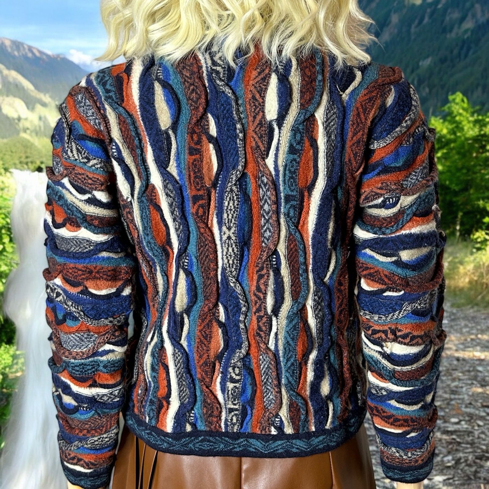 Vintage 90s Coogi Sweater Vintage Soul of Australia Wool Pullover S Size S / US 4 / IT 40 - 5 Thumbnail