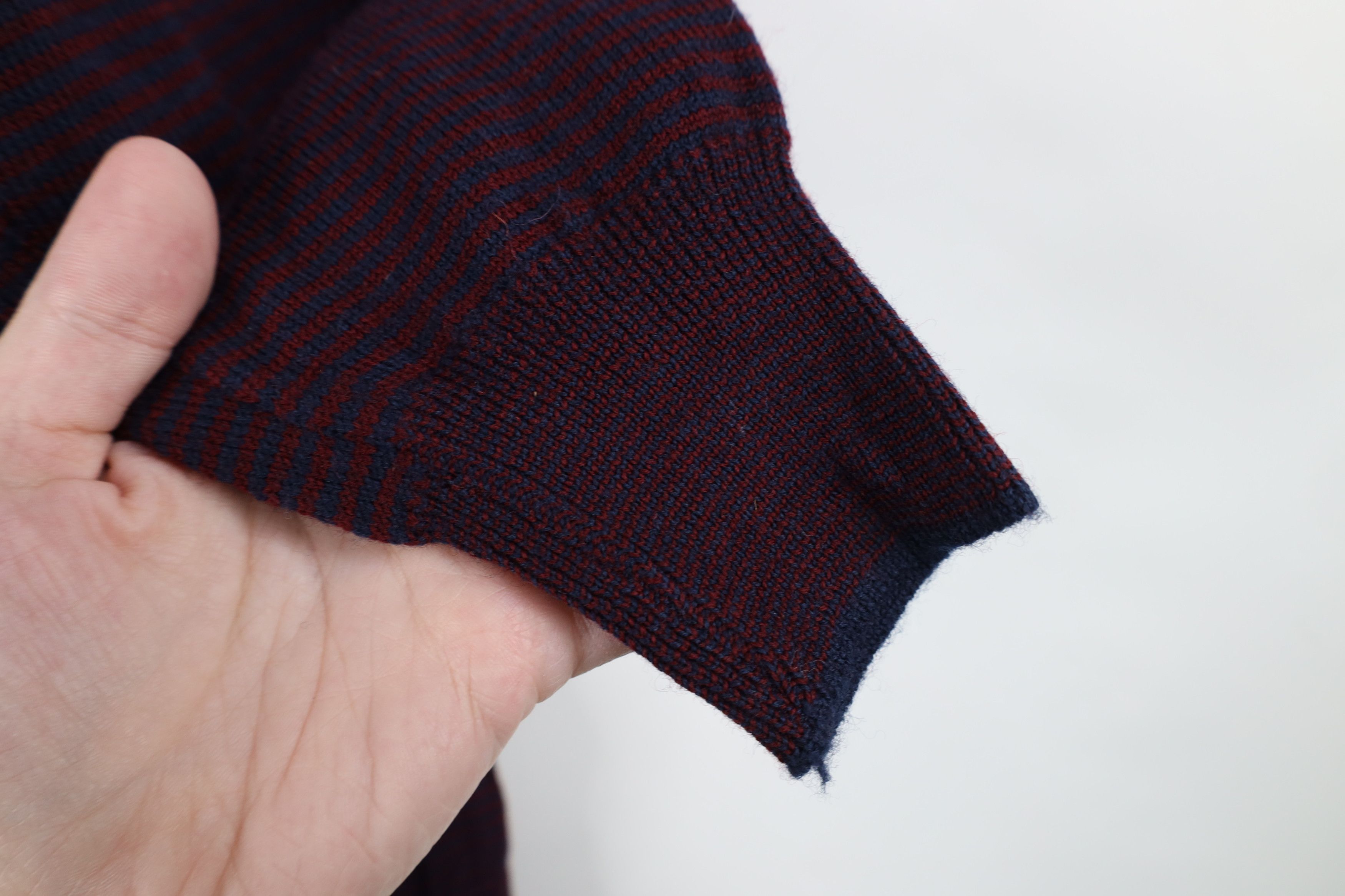 Vintage Deadstock Vintage 70s Streetwear Merino Wool Knit Sweater Size M / US 6-8 / IT 42-44 - 10 Thumbnail