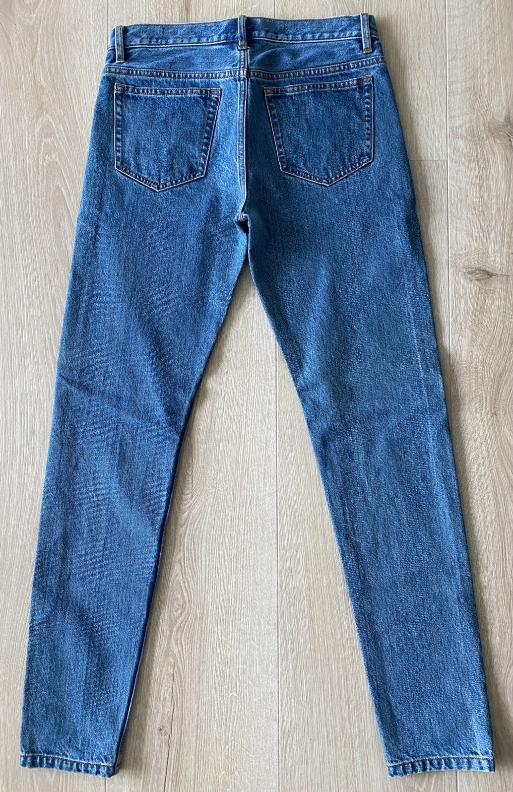 A.P.C. A.P.C. Petit New Standard Mid Blue Denim Jeans 29 Size US 29 - 2 Thumbnail