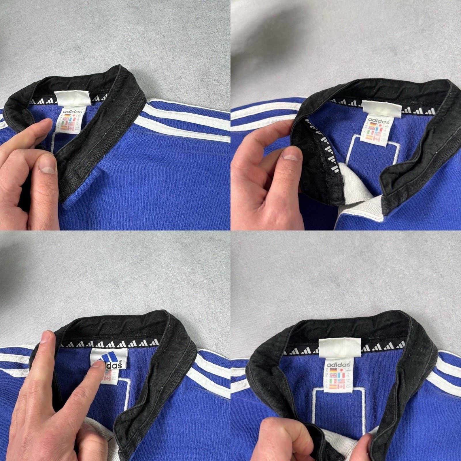 Adidas Vintage Adidas 1999 Bath Rugby Jersey Size XL Blue Men Size US XL / EU 56 / 4 - 22 Thumbnail