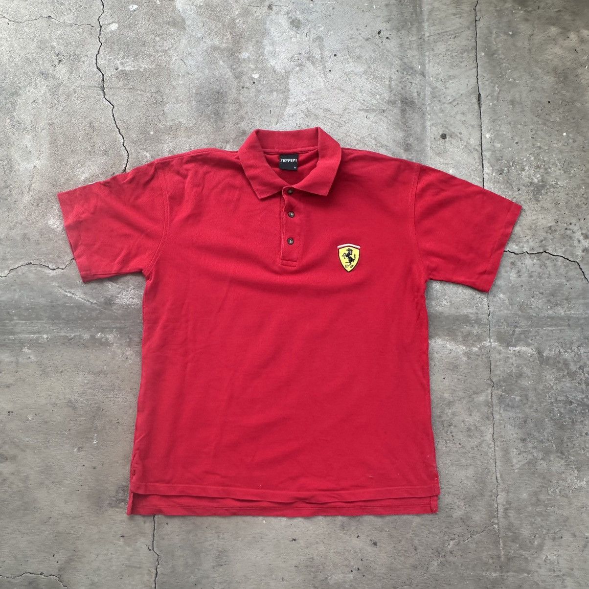 Ferrari Vintage Ferrari Polo Shirt 2002 Racing F1 Men Size US M / EU 48-50 / 2 - 1 Thumbnail