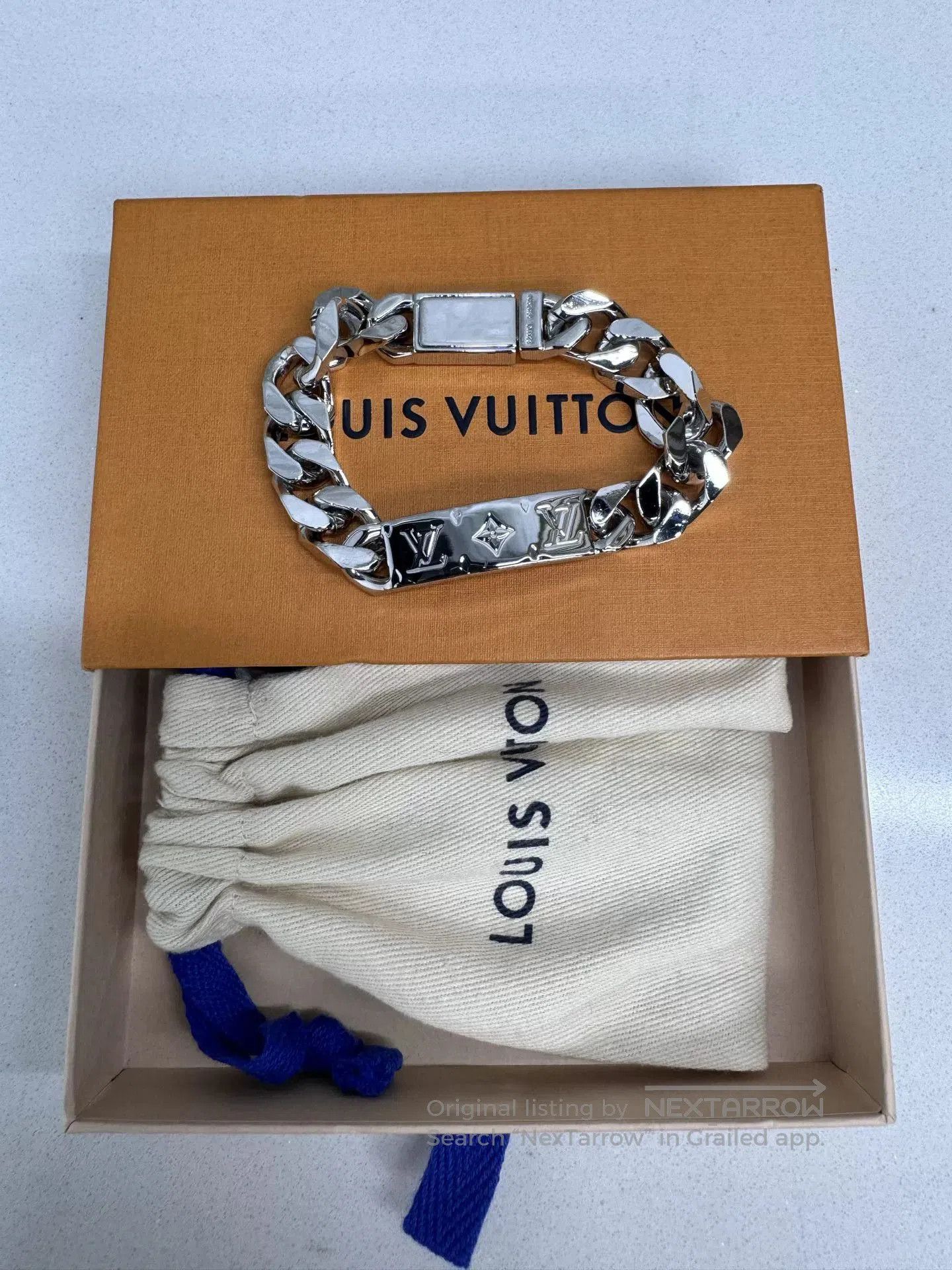 Louis Vuitton Louis Vuitton Colorblock Monogram Cuban Bracelet. Size ONE SIZE - 4 Thumbnail
