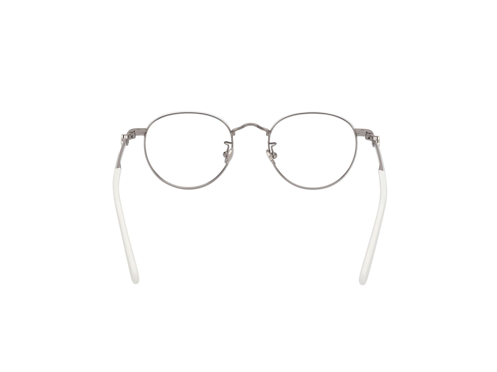 Moncler o1y0225 Size : OS / 48 mm Eyeglass Frame in White/Silver Size ONE SIZE - 5 Thumbnail