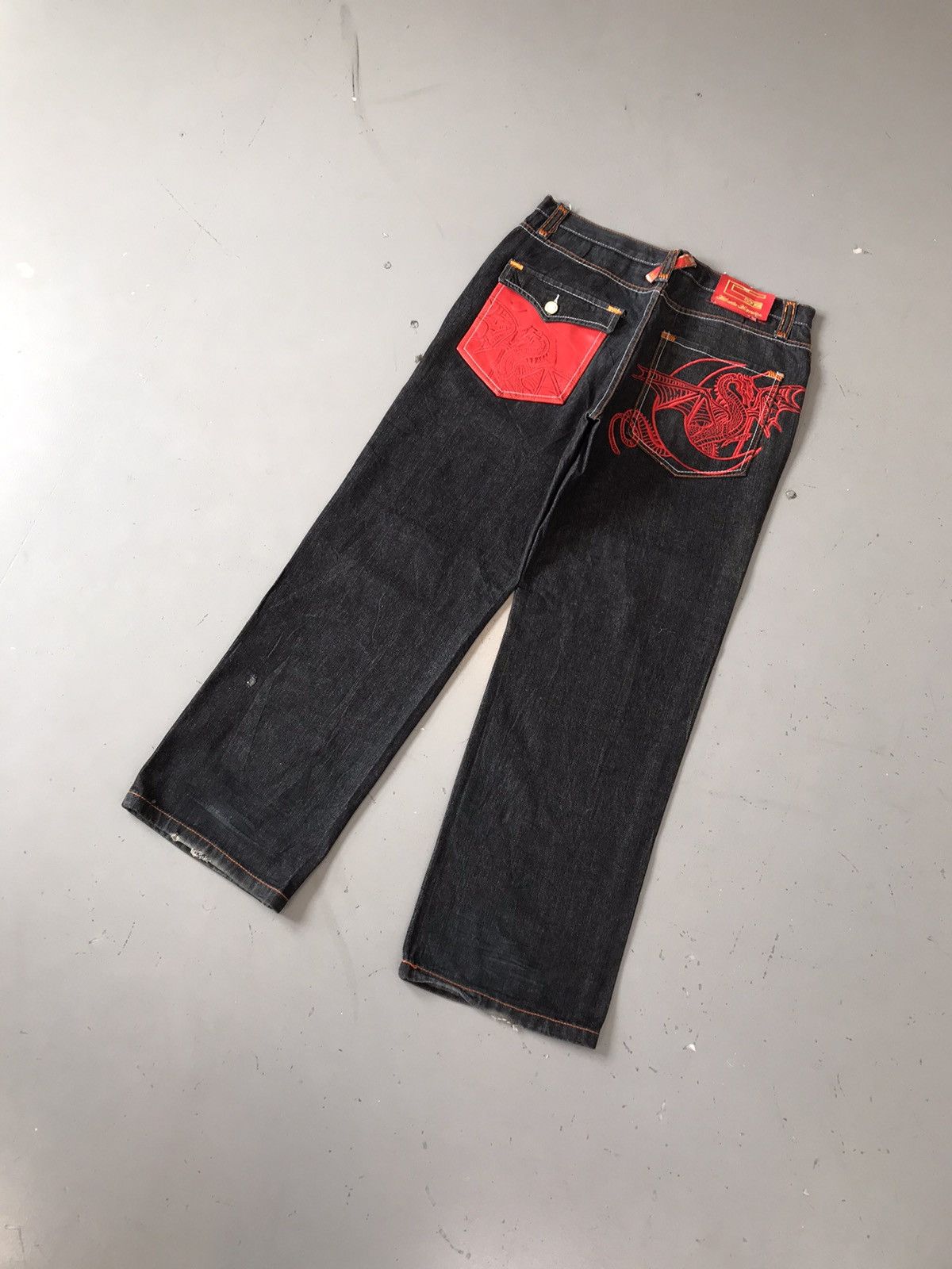 Coogi Vintage Coogi Dragon 🐉 Embroidery Denim Size US 36 / EU 52 - 3 Thumbnail