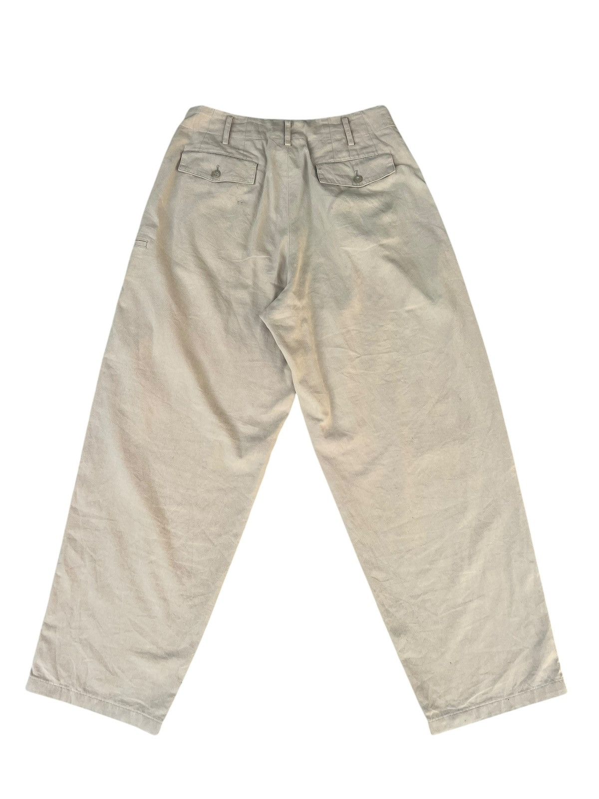 Yohji Yamamoto A/W 1993 Yohji Yamamoto Y’s For Men Stains Baggy Trouser Size US 31 - 14 Thumbnail