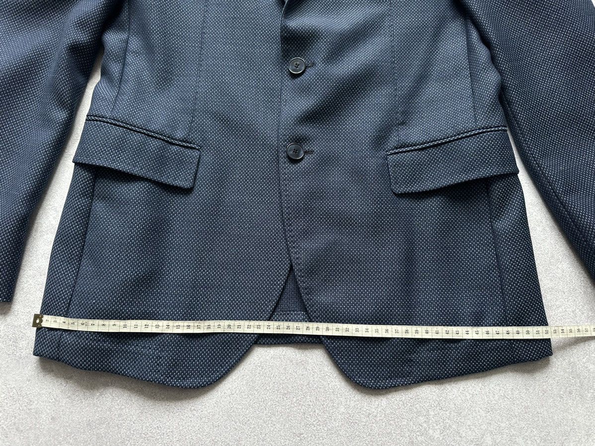Boggi Blazer BOGGI Milano Wool size 48 blue Size 48R - 8 Thumbnail