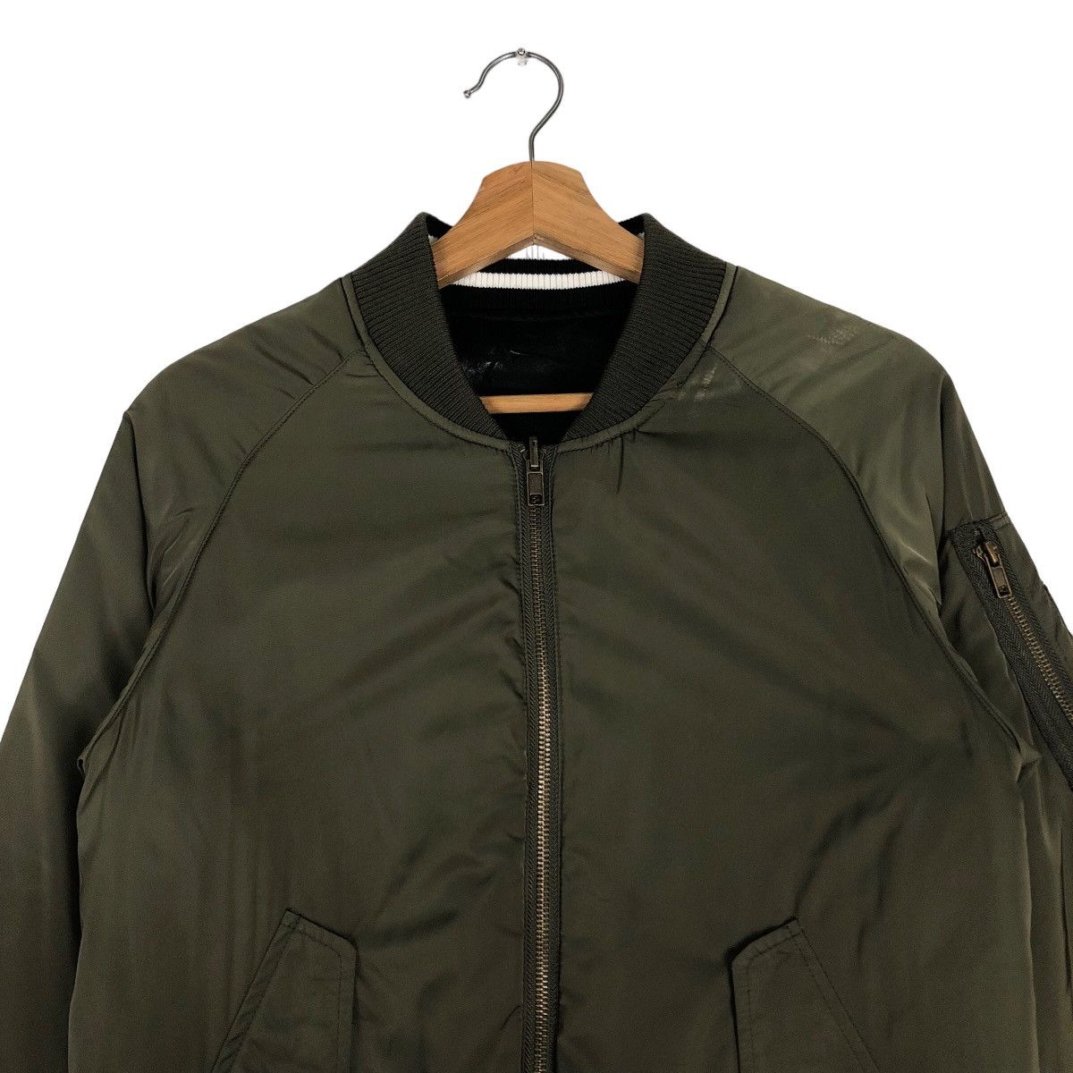 Japanese Brand 🔥Vtg Reversible Satin Bomber Jacket Sukajan Ingni Issey Size US S / EU 44-46 / 1 - 5 Thumbnail