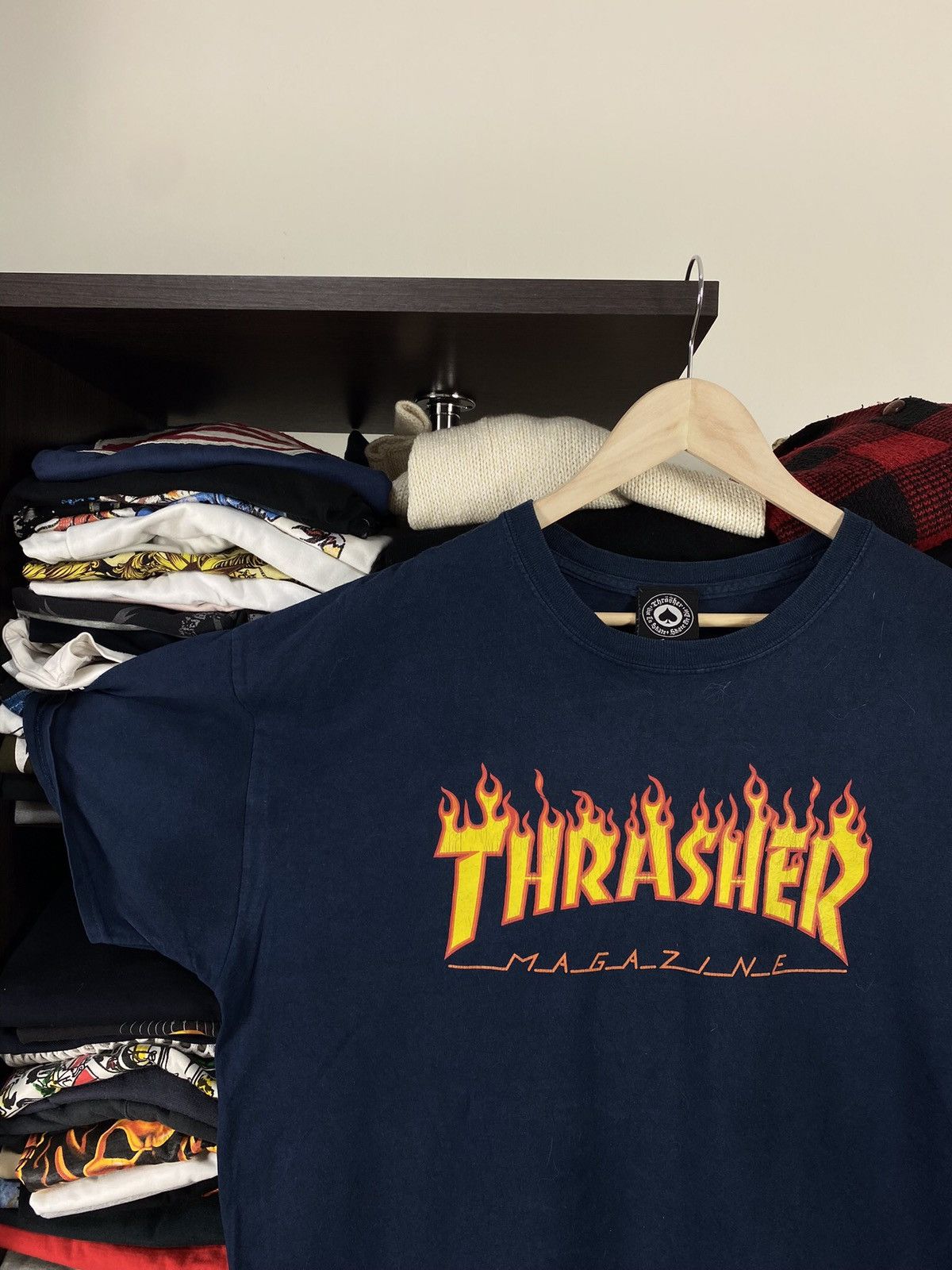 Thrasher × Vintage Thrasher Magazine Skateboarding Tee Vintage Style Size L Size US L / EU 52-54 / 3 - 3 Thumbnail