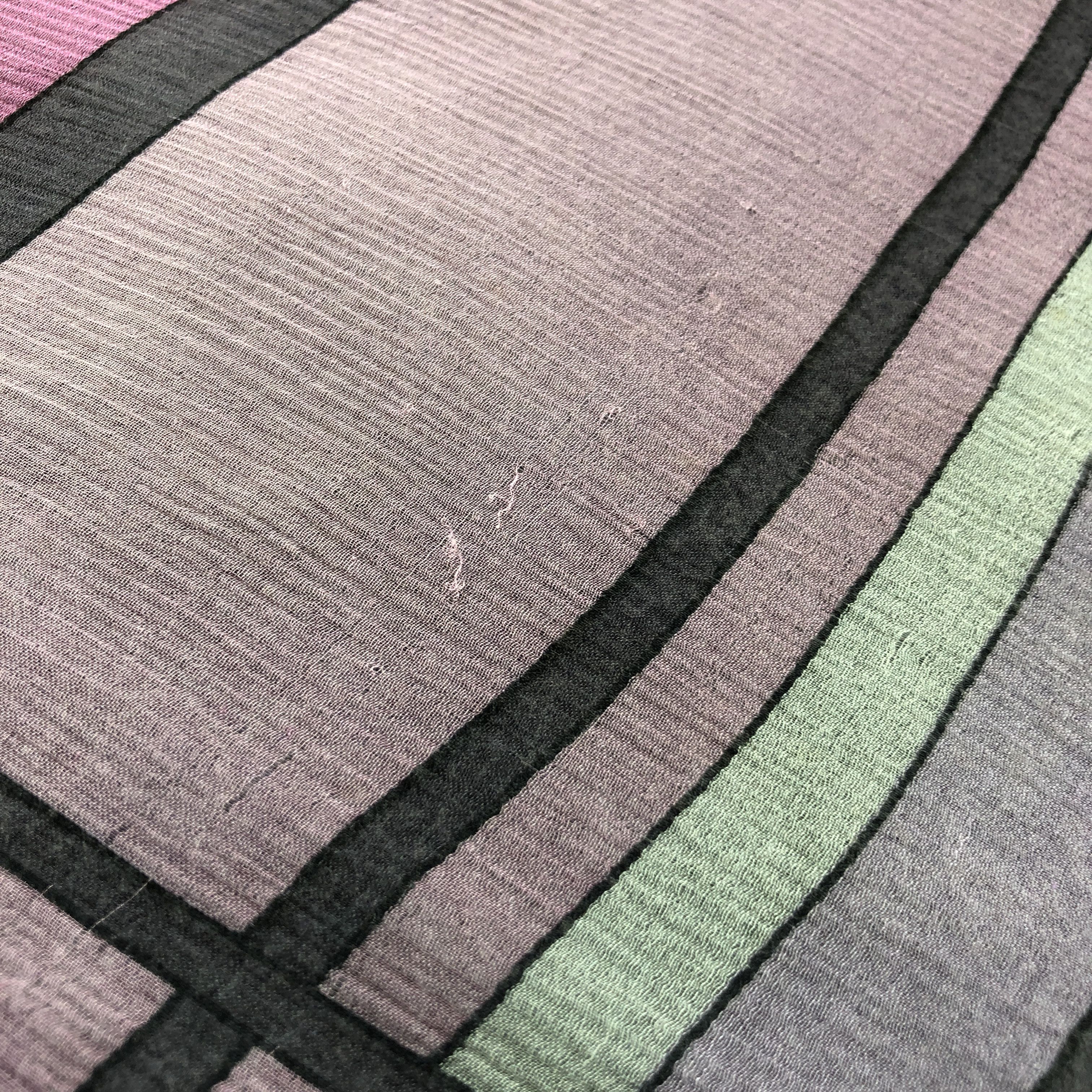 Pierre Cardin Vintage Pierre Cardin Abstract Hand Rolled Silk Scarf M1357 Size ONE SIZE - 7 Thumbnail