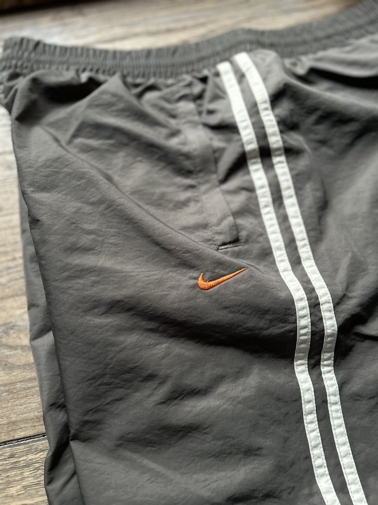 Nike × Vintage Vintage Nike Parashute Track Pants Drill 90s Size US 32 / EU 48 - 5 Thumbnail