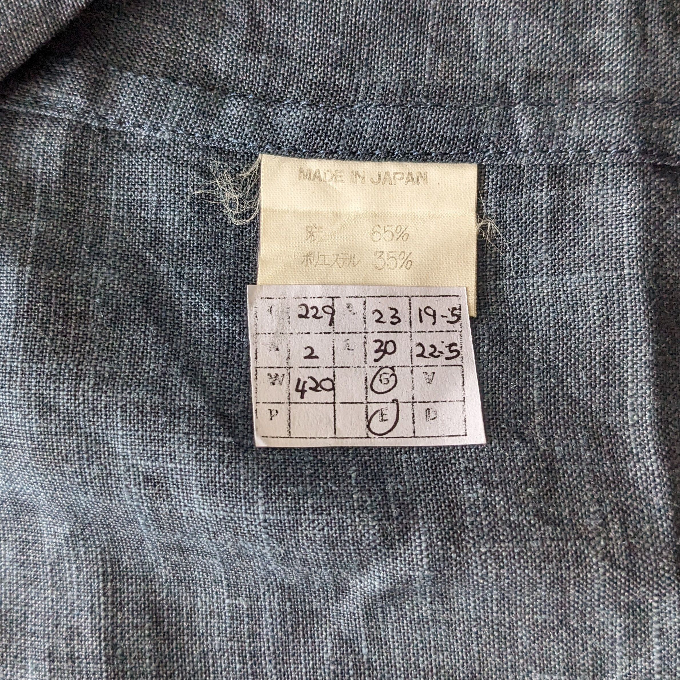 Yohji Yamamoto Vintage Y's Yohji Yamamoto Japanese Designer Brand Blazer Size US L / EU 52-54 / 3 - 7 Thumbnail