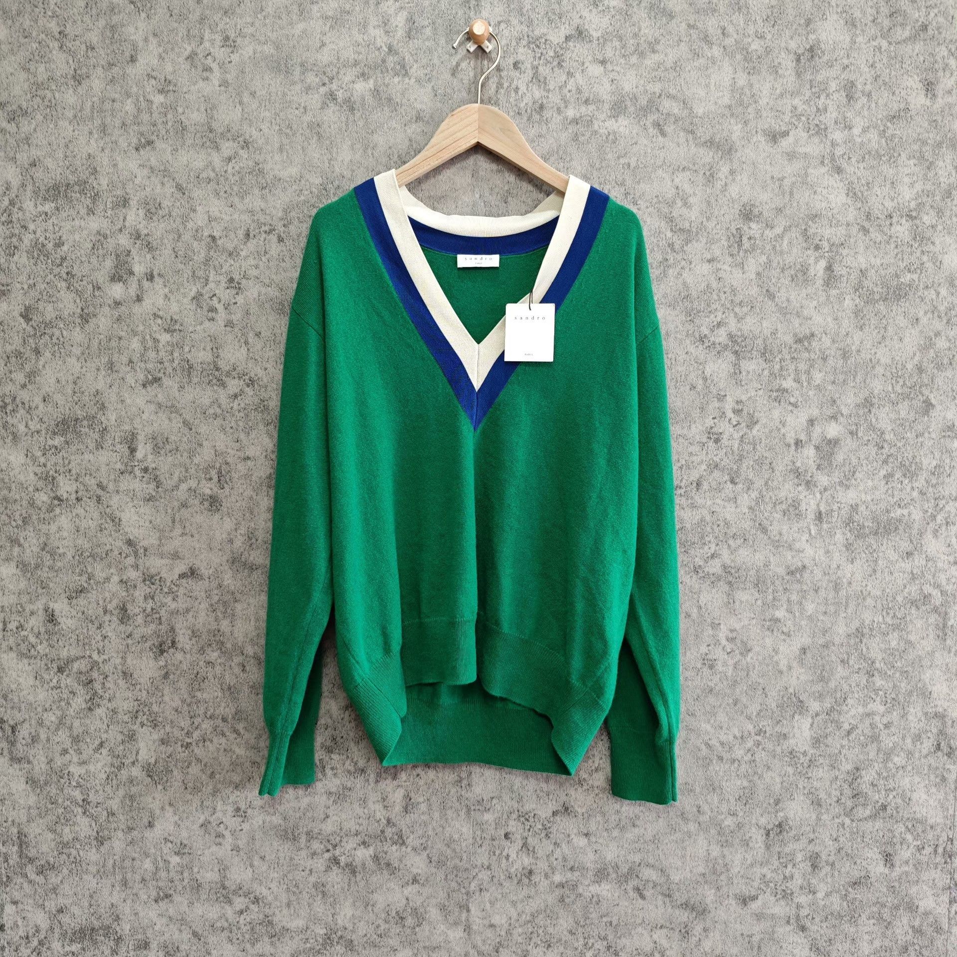 Sandro Sandro Knit Wool Sweater us_2 Women Size XS / US 0-2 / IT 36-38 - 1 Thumbnail