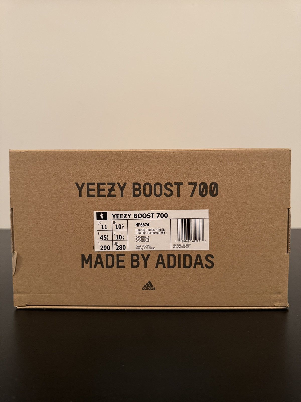 Adidas × Yeezy ADIDAS YEEZY BOOST 700 HI-RES BLUE Size US 11 / EU 44 - 8 Thumbnail