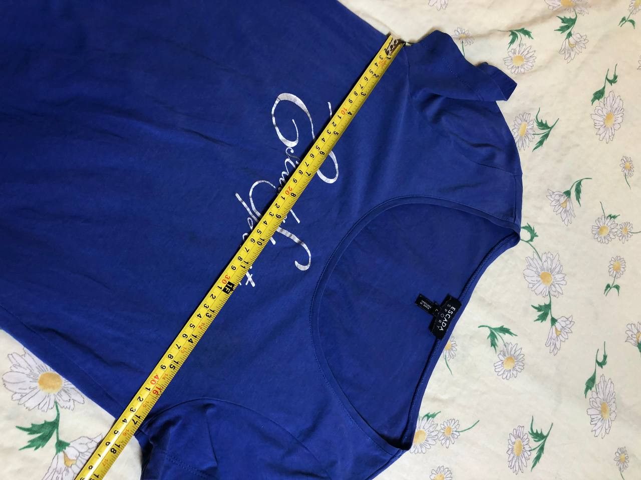 Escada Escada Sport Midnight Blue big logo tee Size L / US 10 / IT 46 - 9 Thumbnail