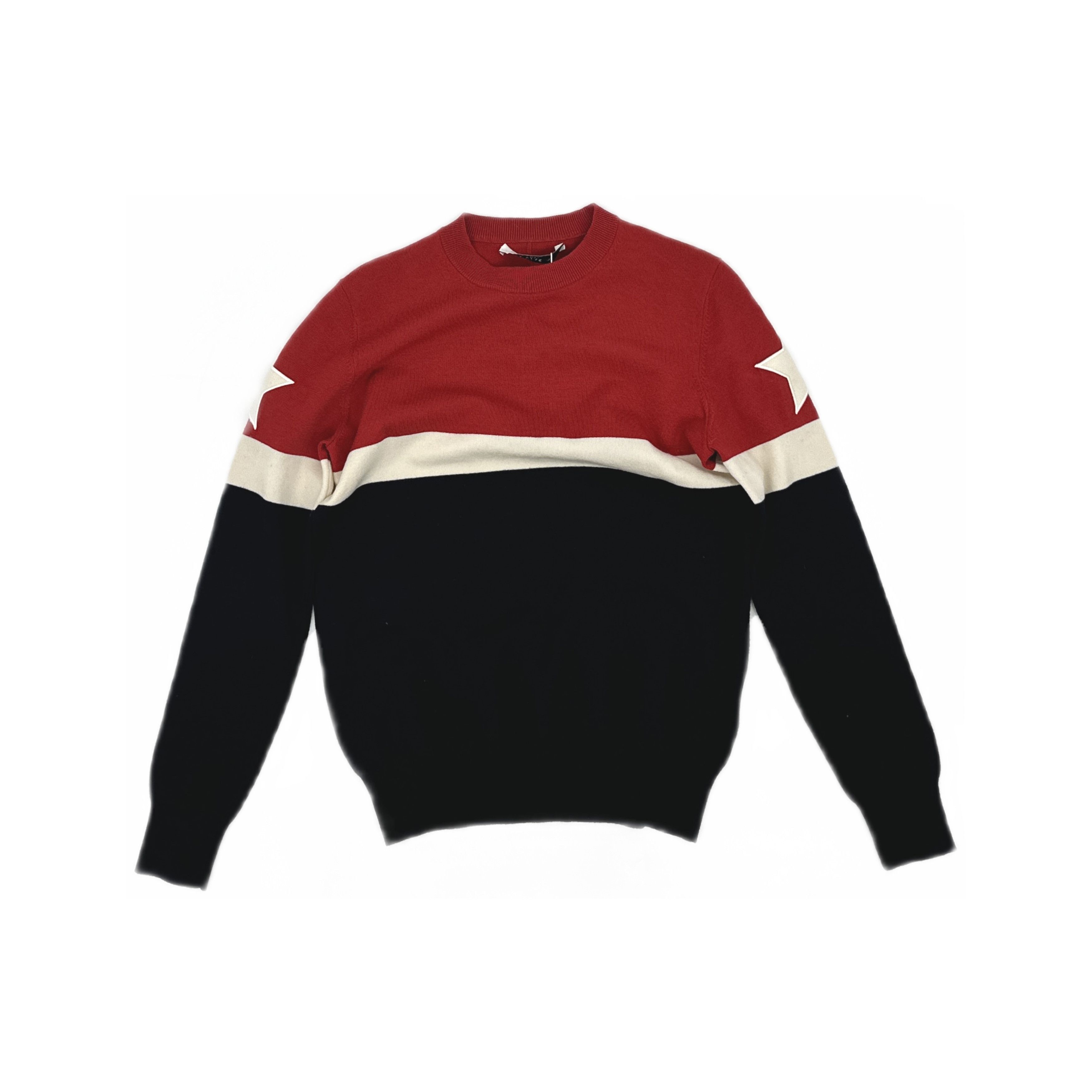 Givenchy Givenchy Star Patch Colorblock Sweater Size S Size US S / EU 44-46 / 1 - 1 Thumbnail
