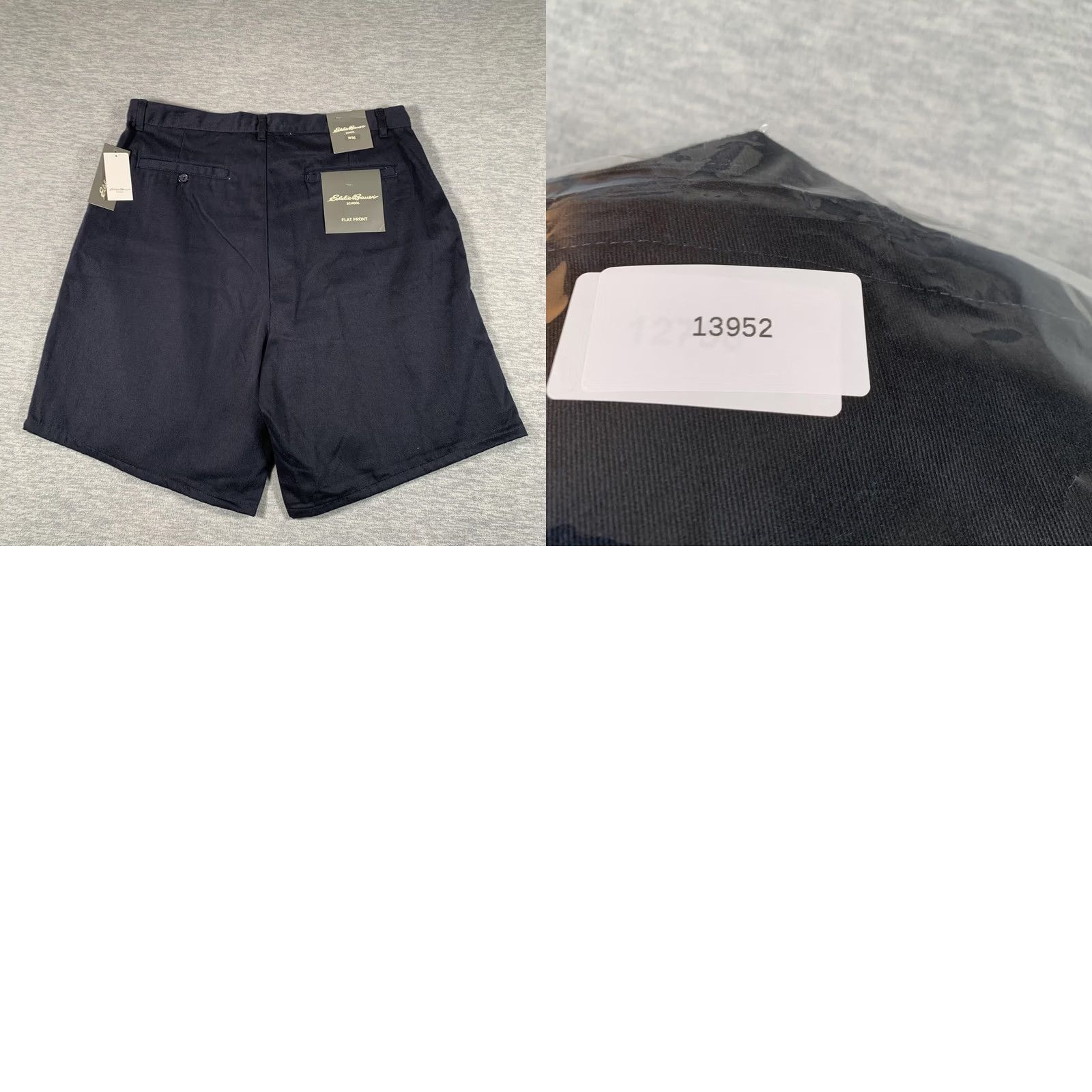 Eddie Bauer Eddie Bauer Shorts Mens 36 Blue Navy School Uniform Chino Flat Front Inseam Size US 36 / EU 52 - 9 Thumbnail