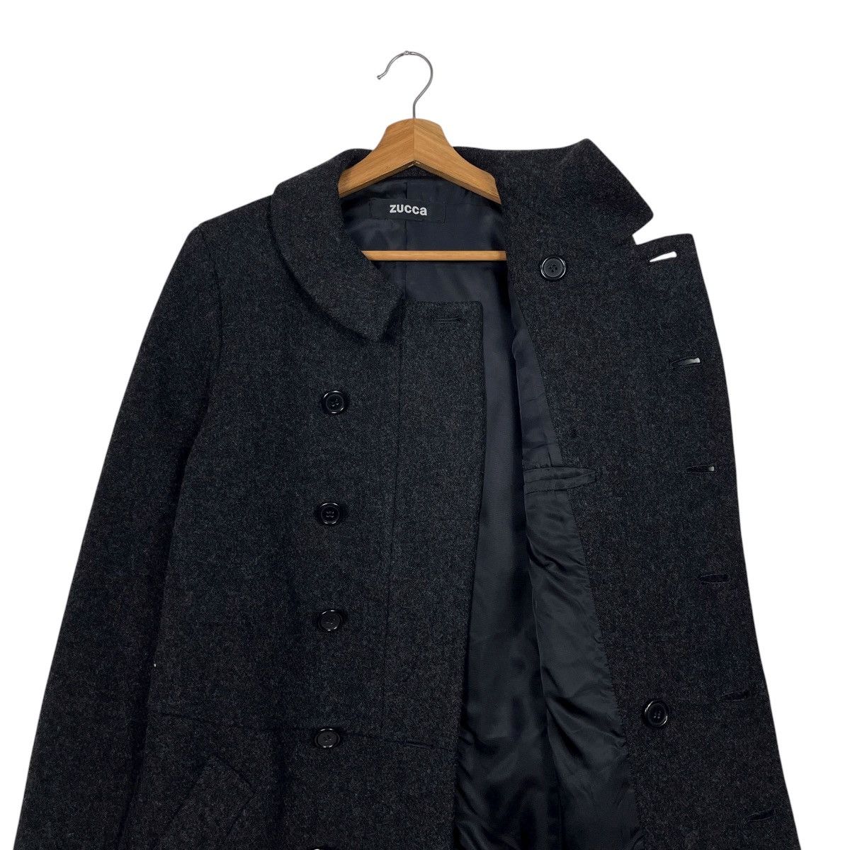 Zucca Zucca Double Breasted Wool Women Coat Size S / US 4 / IT 40 - 12 Thumbnail