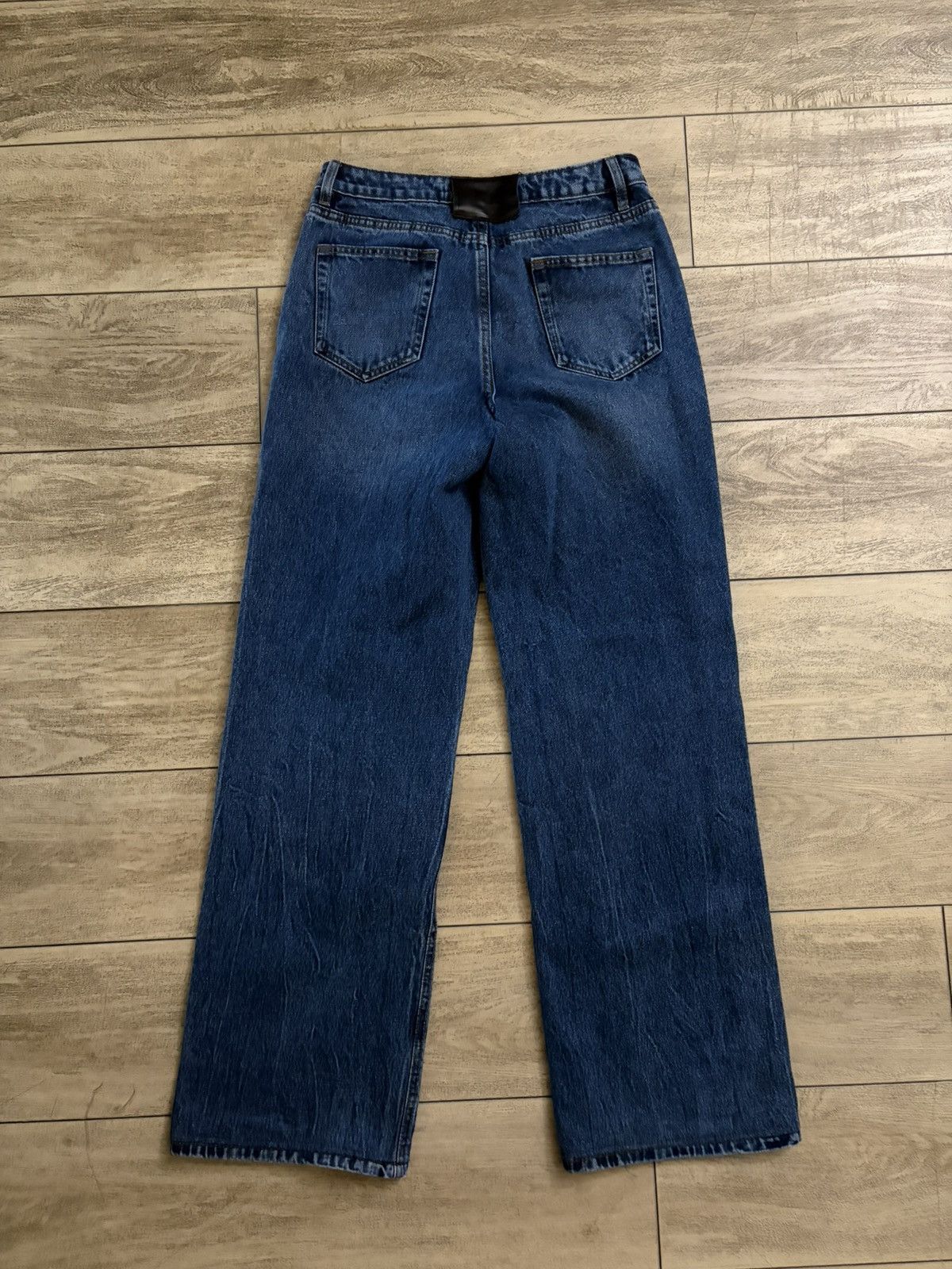 Alexander Wang Alexander Wang Wide Straight Leg Jeans Size US 28 / EU 44 - 2 Thumbnail