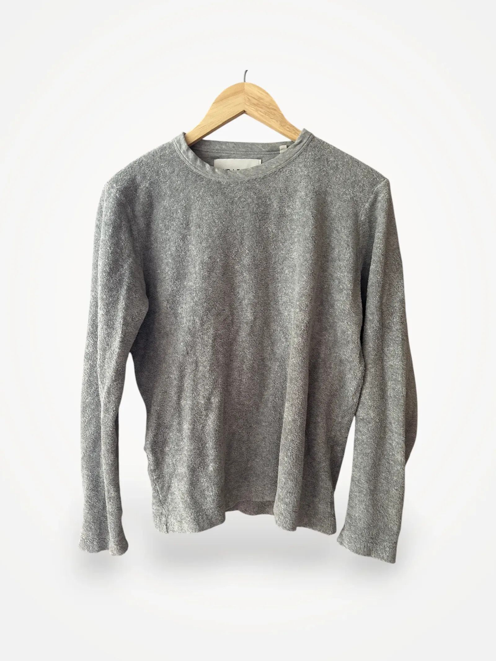 Our Legacy Our Legacy Grey Melange Terry Cardigan Size US S / EU 44-46 / 1 - 1 Thumbnail