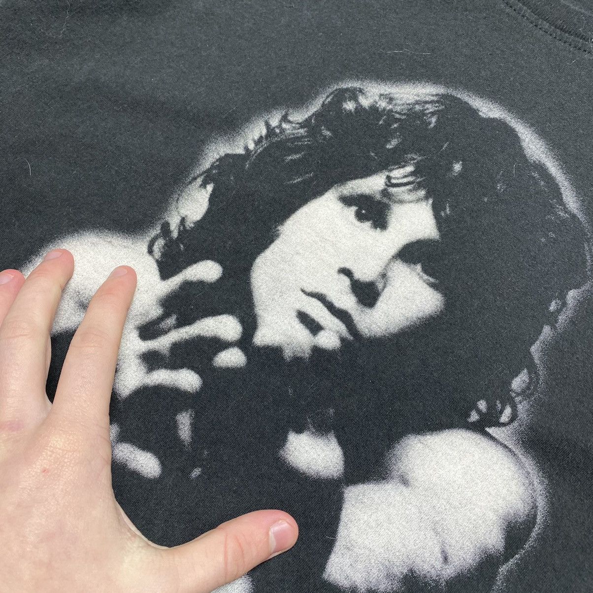 Band Tees × Vintage Vintage The Doors Big Graphic logo rock band 90’s tee Size US XL / EU 56 / 4 - 3 Thumbnail