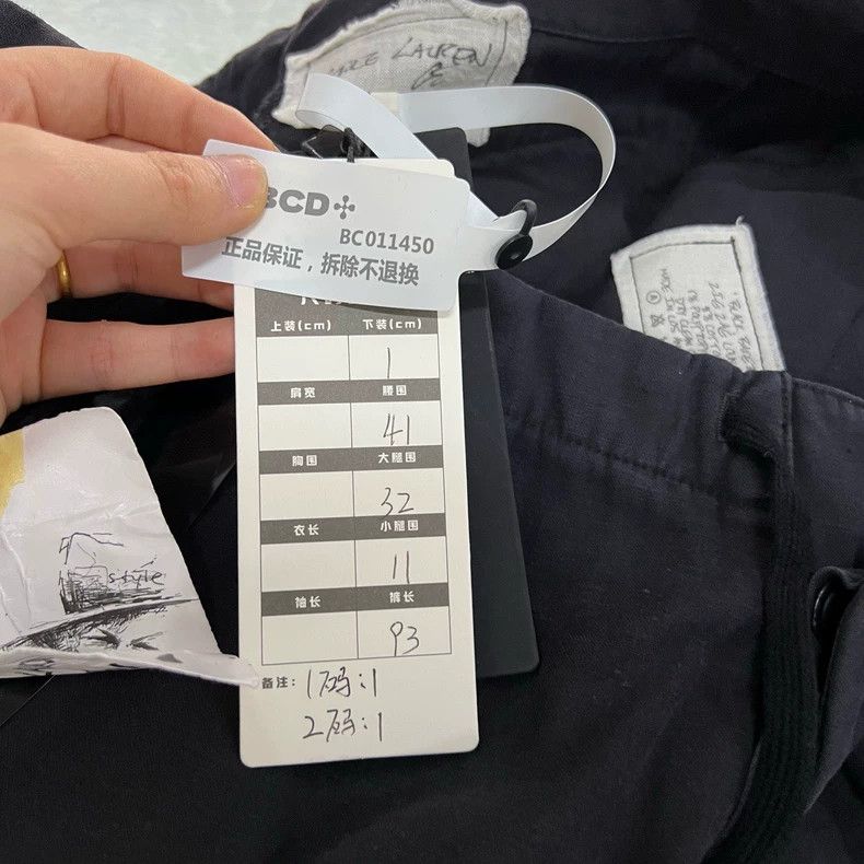 Greg Lauren greg lauren Black Z-shaped pattern sports pants 2506-Nextar Size US 34 / EU 50 - 6 Thumbnail
