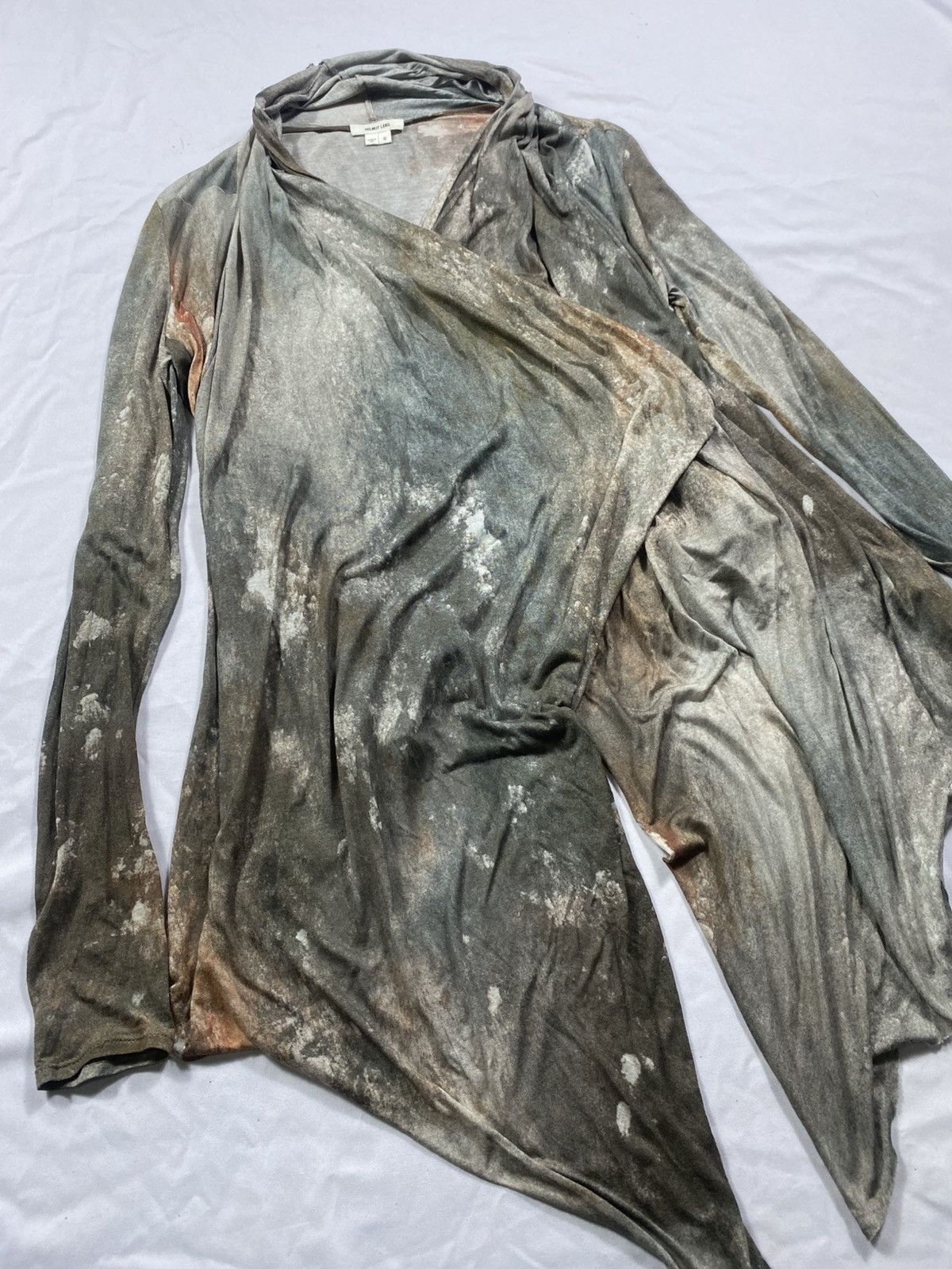 Helmut Lang Ss Abstract Cardigan Long Slevee Size US S / EU 44-46 / 1 - 3 Thumbnail