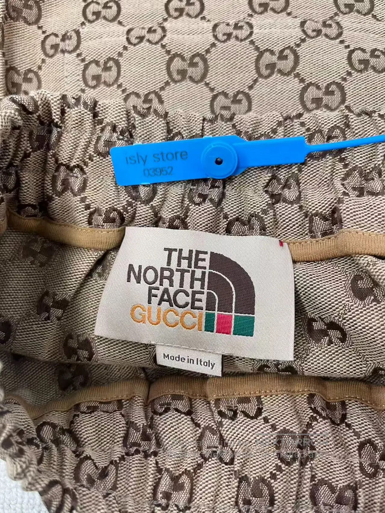 Gucci Gucci x The North Face Logo Print Shorts. Size 22" - 5 Thumbnail