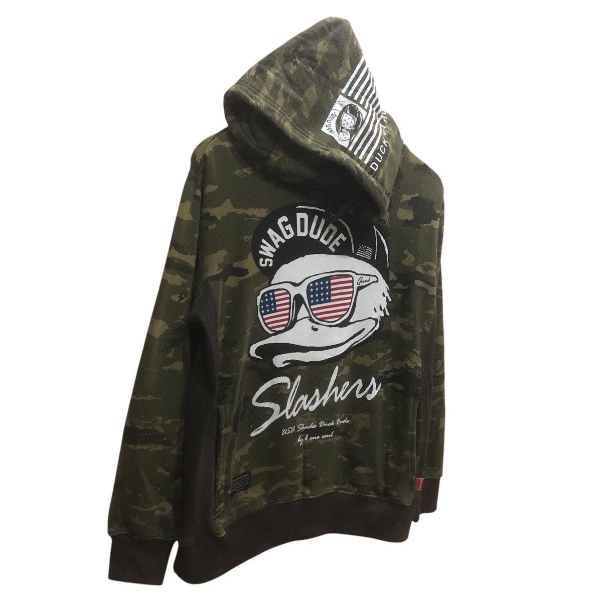 Duck Head Camo Swag Duck Dude Slashers Sweatshirt Hodie Size US M / EU 48-50 / 2 - 3 Thumbnail