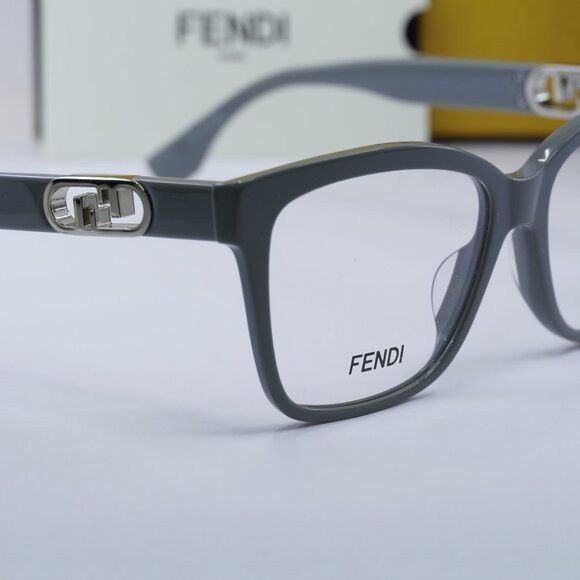 Fendi 🕶️ New Fendi FE50025I 020 Grey Eyeglasses 55mm Size ONE SIZE - 6 Thumbnail