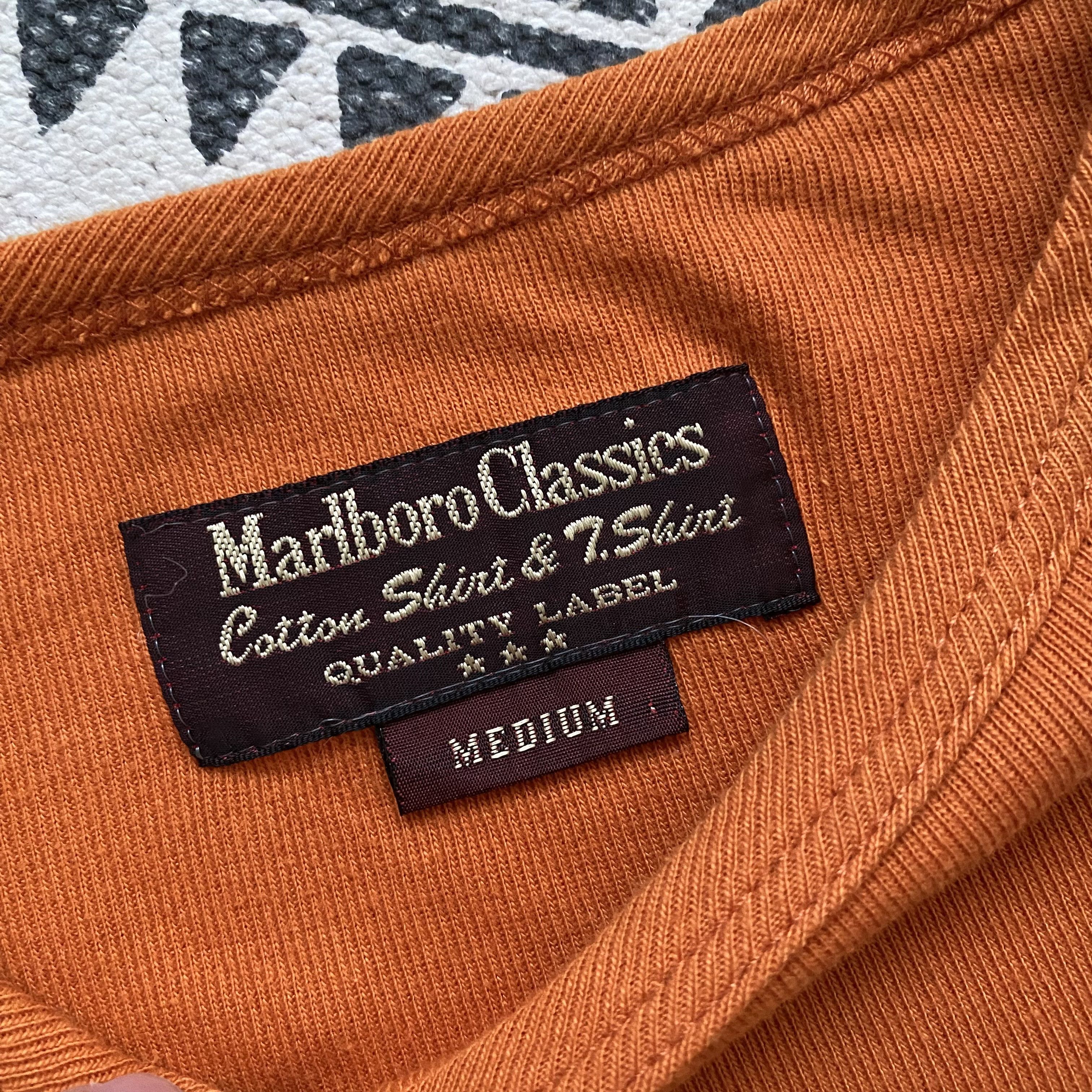 Marlboro Classics 🚭 Vintage 90s Marlboro classics long sleeve t-shirt Size US M / EU 48-50 / 2 - 5 Thumbnail