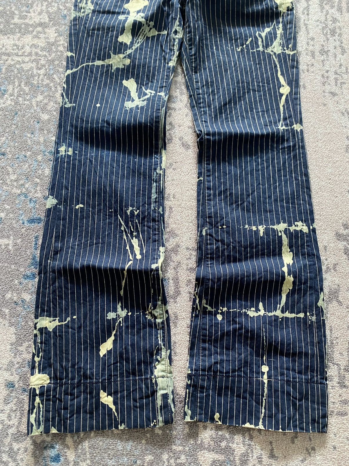Beauty Beast × If Six Was Nine × Japanese Brand Rare Rodeo Crowns Flared Pants Size US 31 - 5 Thumbnail