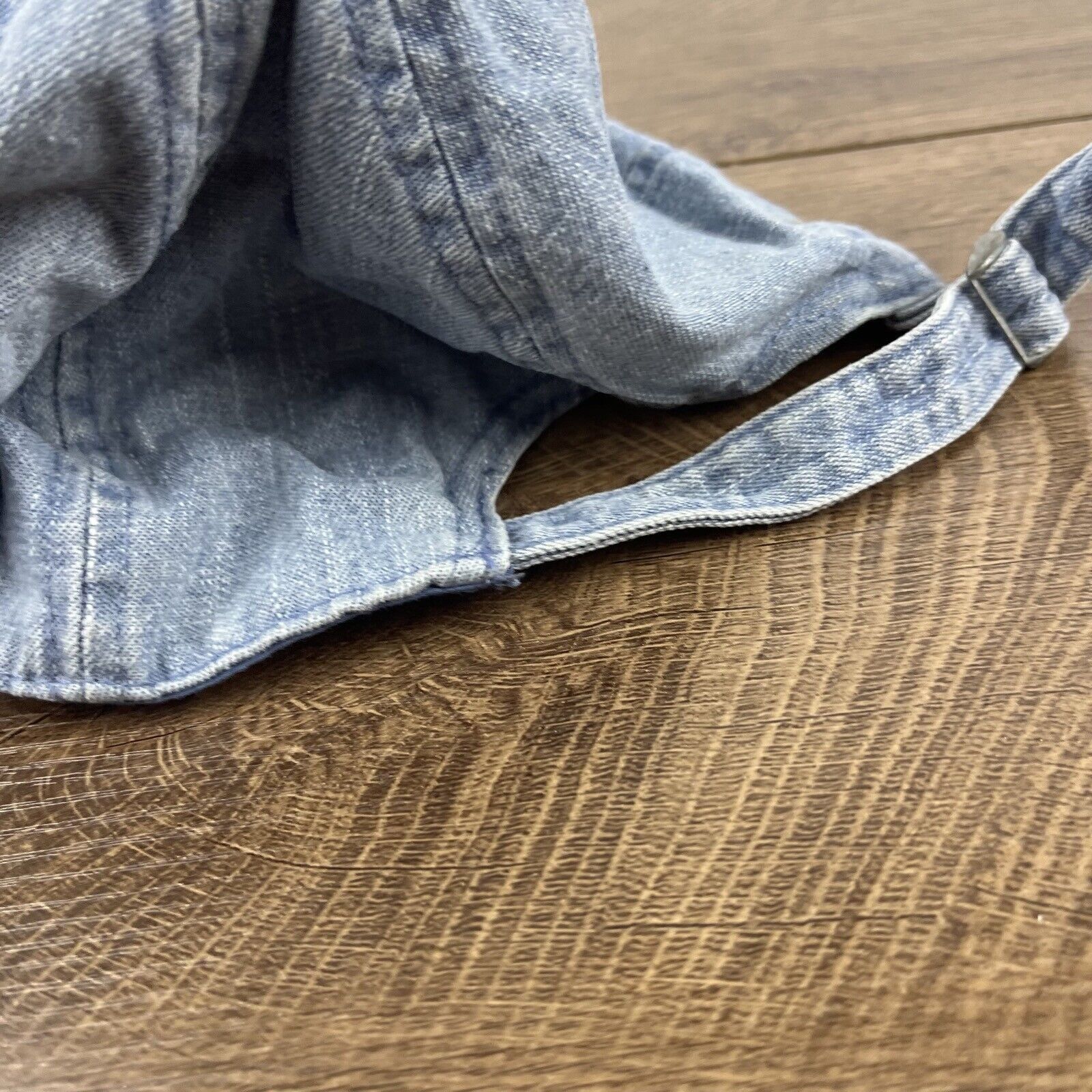 Other Light Blue Jean Hat Blue Cap Adjustable Blue Adult Size Hat Size ONE SIZE - 9 Thumbnail