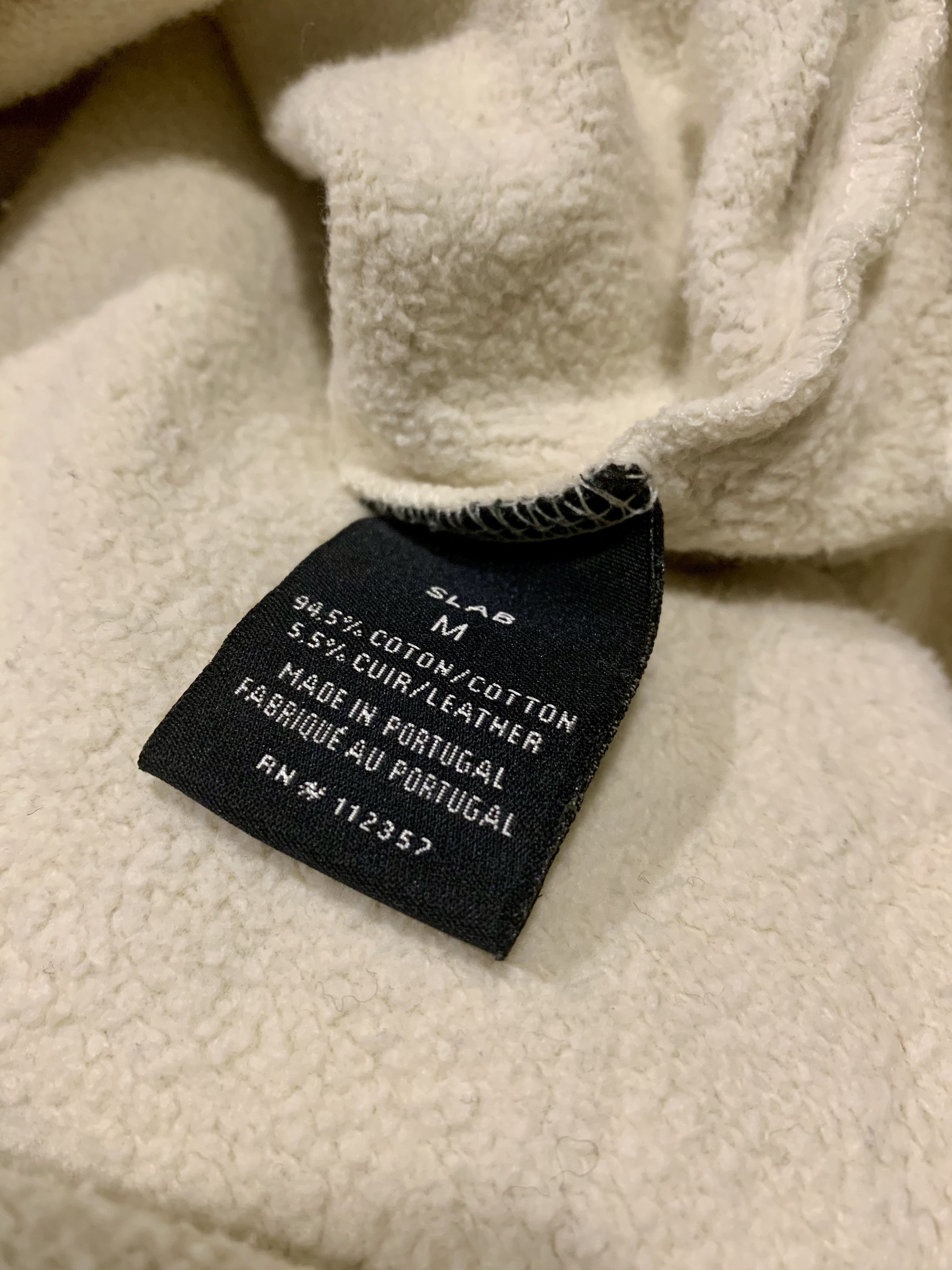 Rick Owens Rick Owens SLAB Layered Leather Hoodie Size US M / EU 48-50 / 2 - 10 Thumbnail