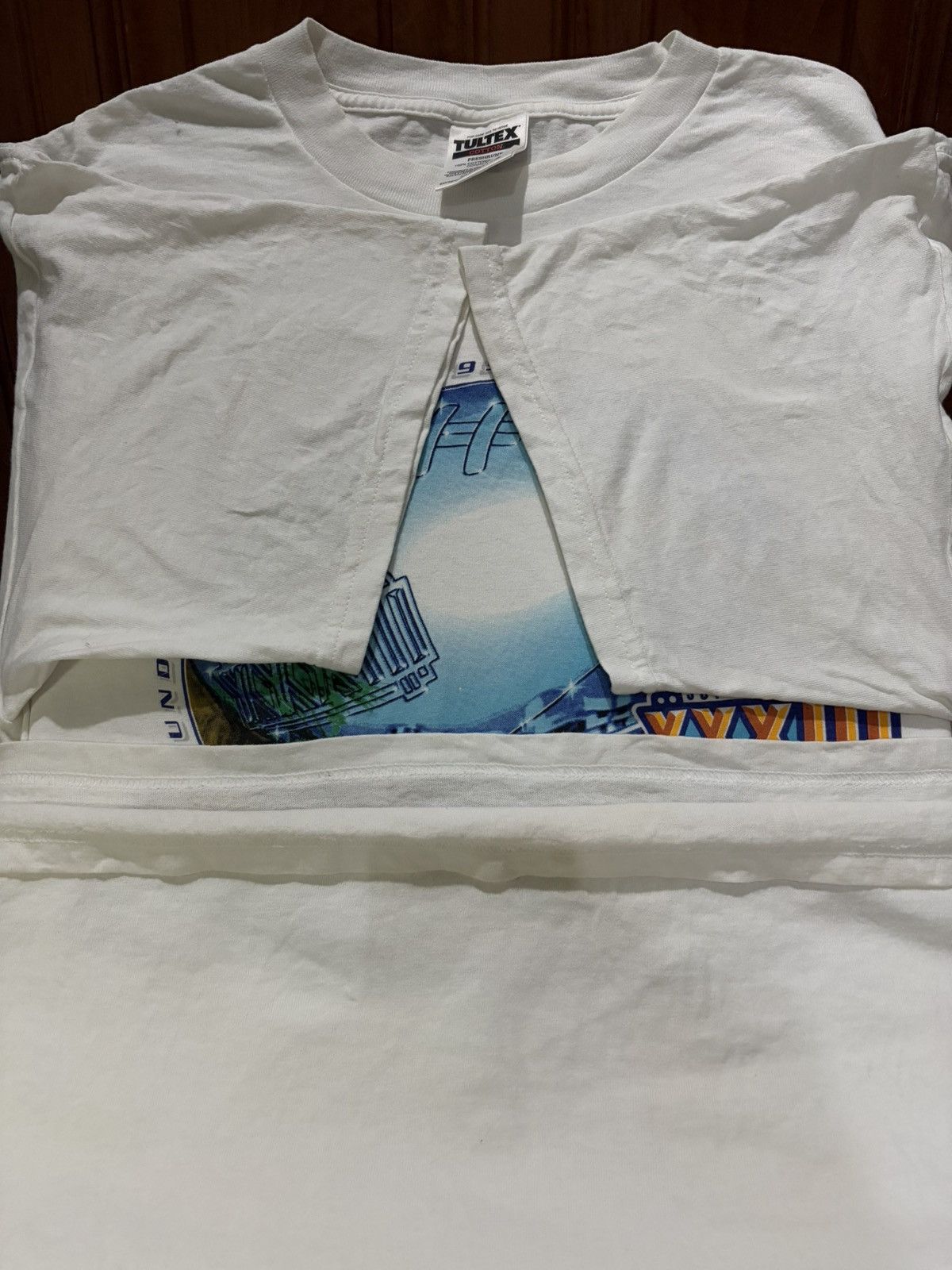 NFL Vintage 1999 Super Bowl XXXIII Miami Tee Size US XL / EU 56 / 4 - 5 Thumbnail