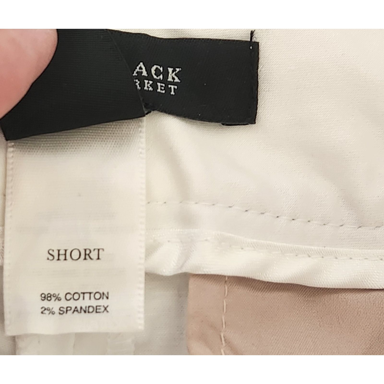 White House Black Market White House Black Market White Chino Flat Front Shorts 2 Size 26" / US 2 / IT 38 - 6 Thumbnail