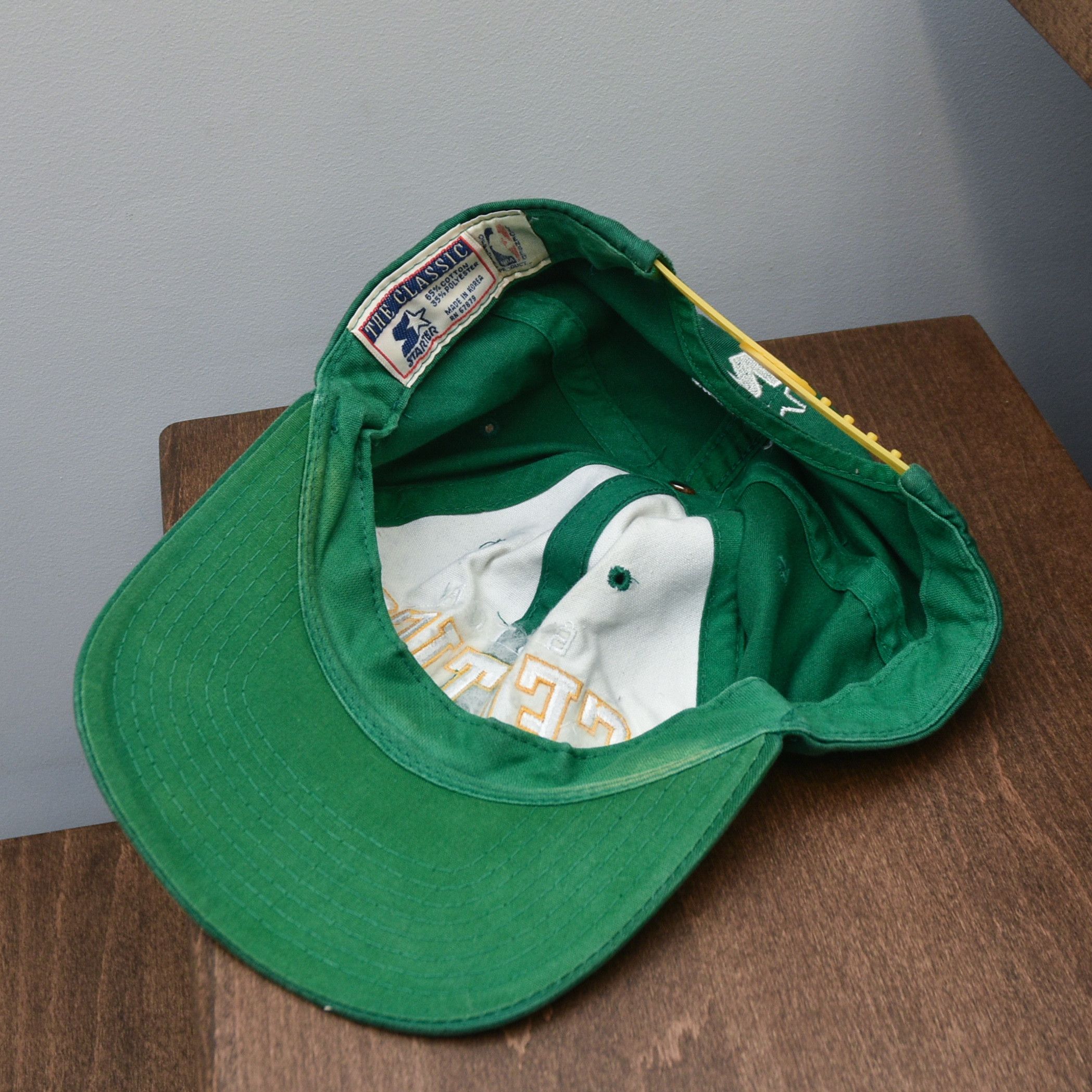 Starter Vintage Boston Celtics Starter SnapBack cap hat arch sports Size ONE SIZE - 8 Thumbnail