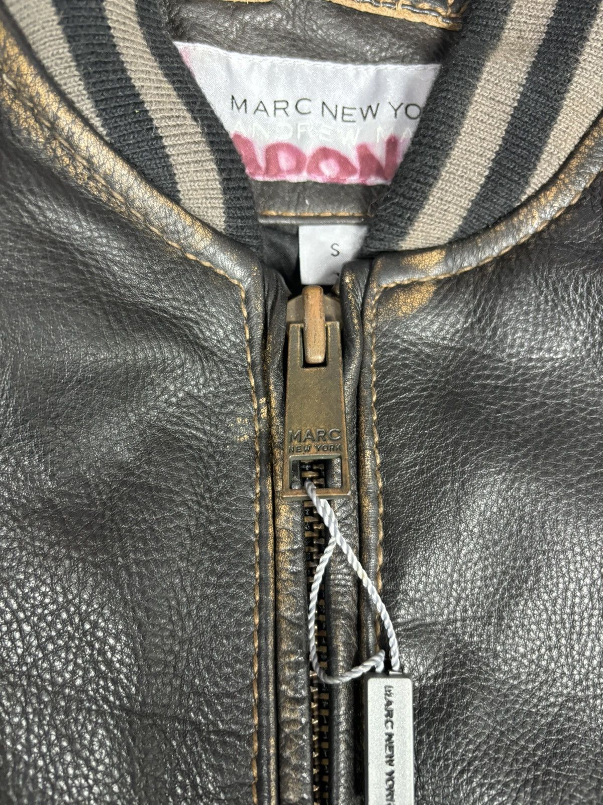 Andrew Marc × Genuine Leather Andrew Marc A2 Leather Jacket. J008 Size US S / EU 44-46 / 1 - 9 Thumbnail