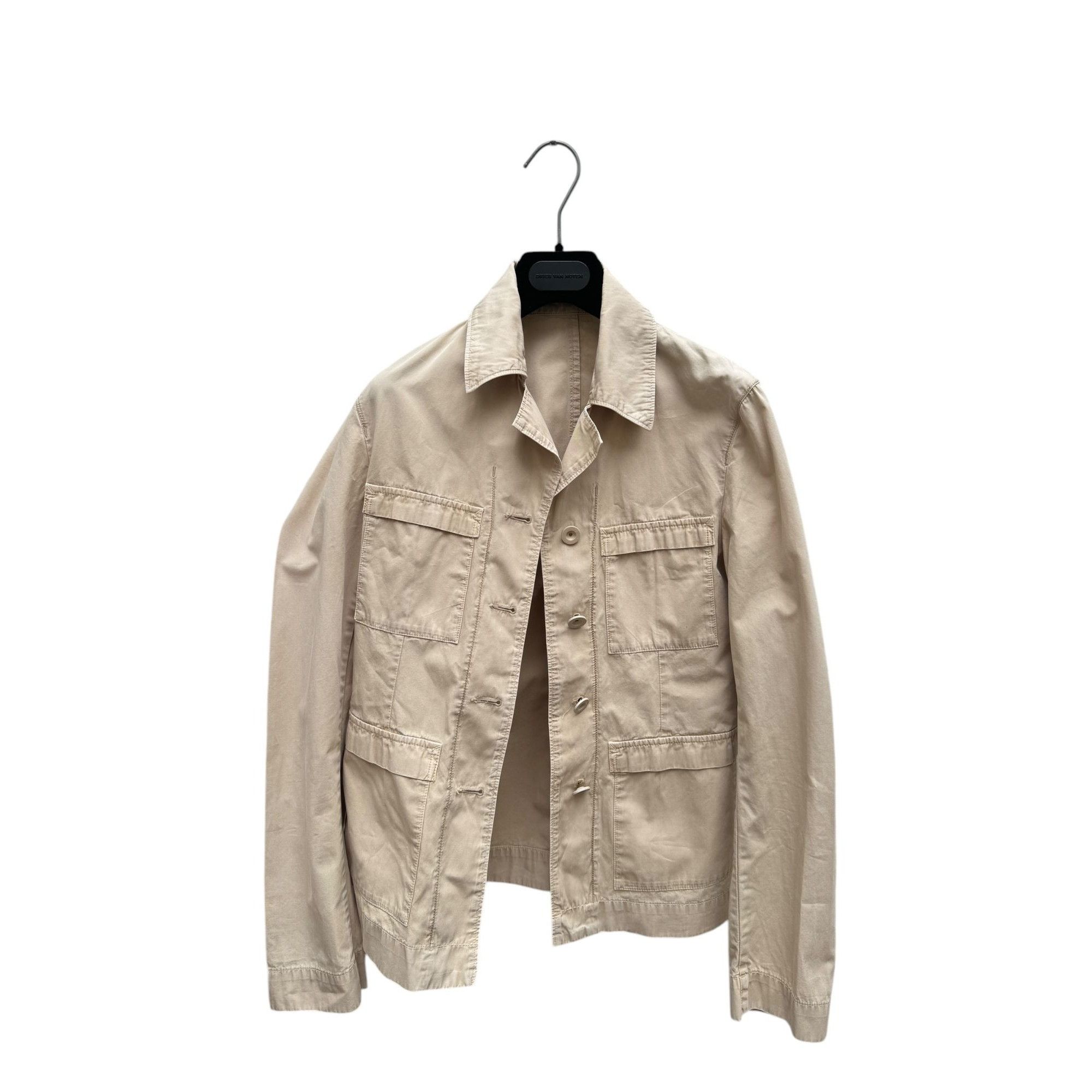 Miu Miu Beige Saharian Safari Jacket Size XS / US 0-2 / IT 36-38 - 2 Thumbnail