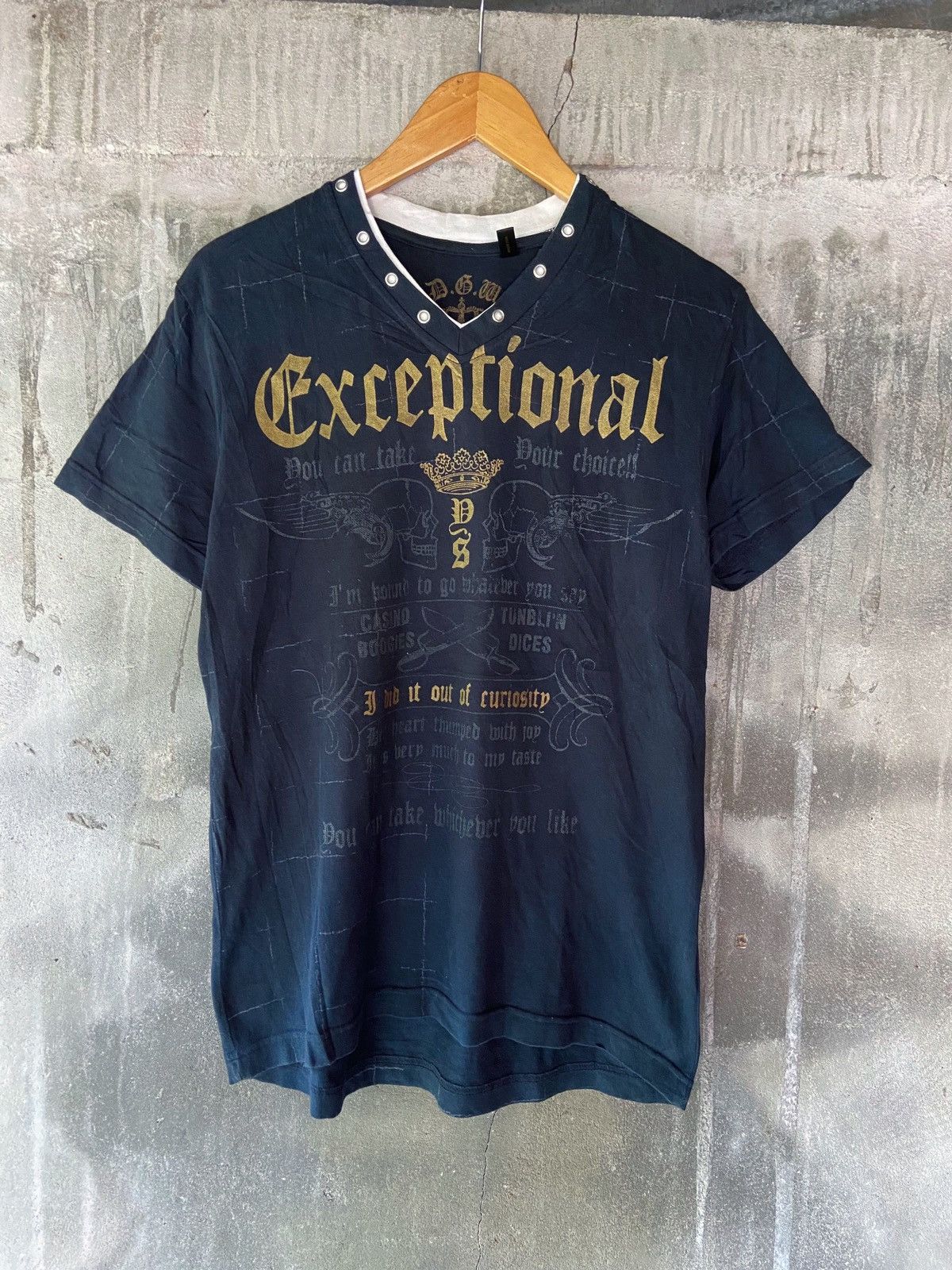 Beauty Beast × Hysteric Glamour × Japanese Brand EXCEPTIONAL I DID IT OUT OF CURIOSITY PUNK TEE Size US M / EU 48-50 / 2 - 1 Thumbnail