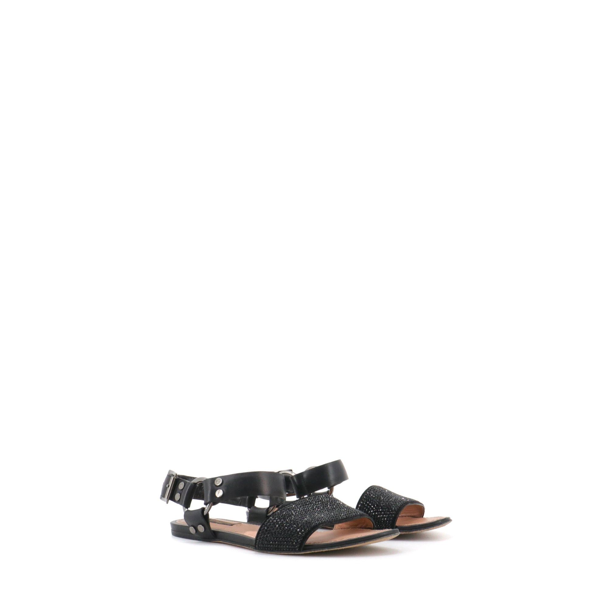 Louis Vuitton LOUIS VUITTON - Louis Vuitton sandals in black leather (size 36) Size US 5 / IT 35 - 1 Thumbnail