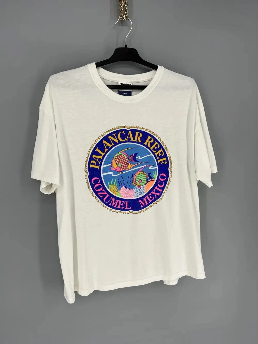Other Vintage Cozumel Mexico Shirt 2XL White Palancar Reef Fish Size US XL / EU 56 / 4 - 2 Thumbnail