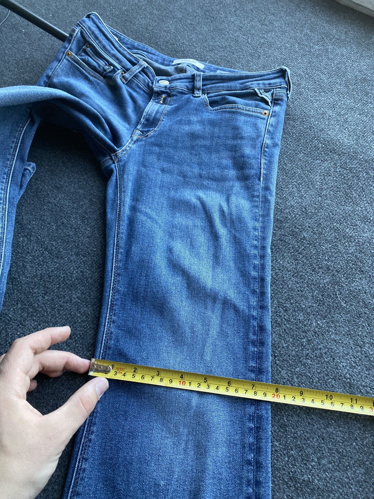 Replay 🔥Opium Punk Gothic Replay Bootcut new luz jeans 30 Size 30" / US 8 / IT 44 - 11 Thumbnail