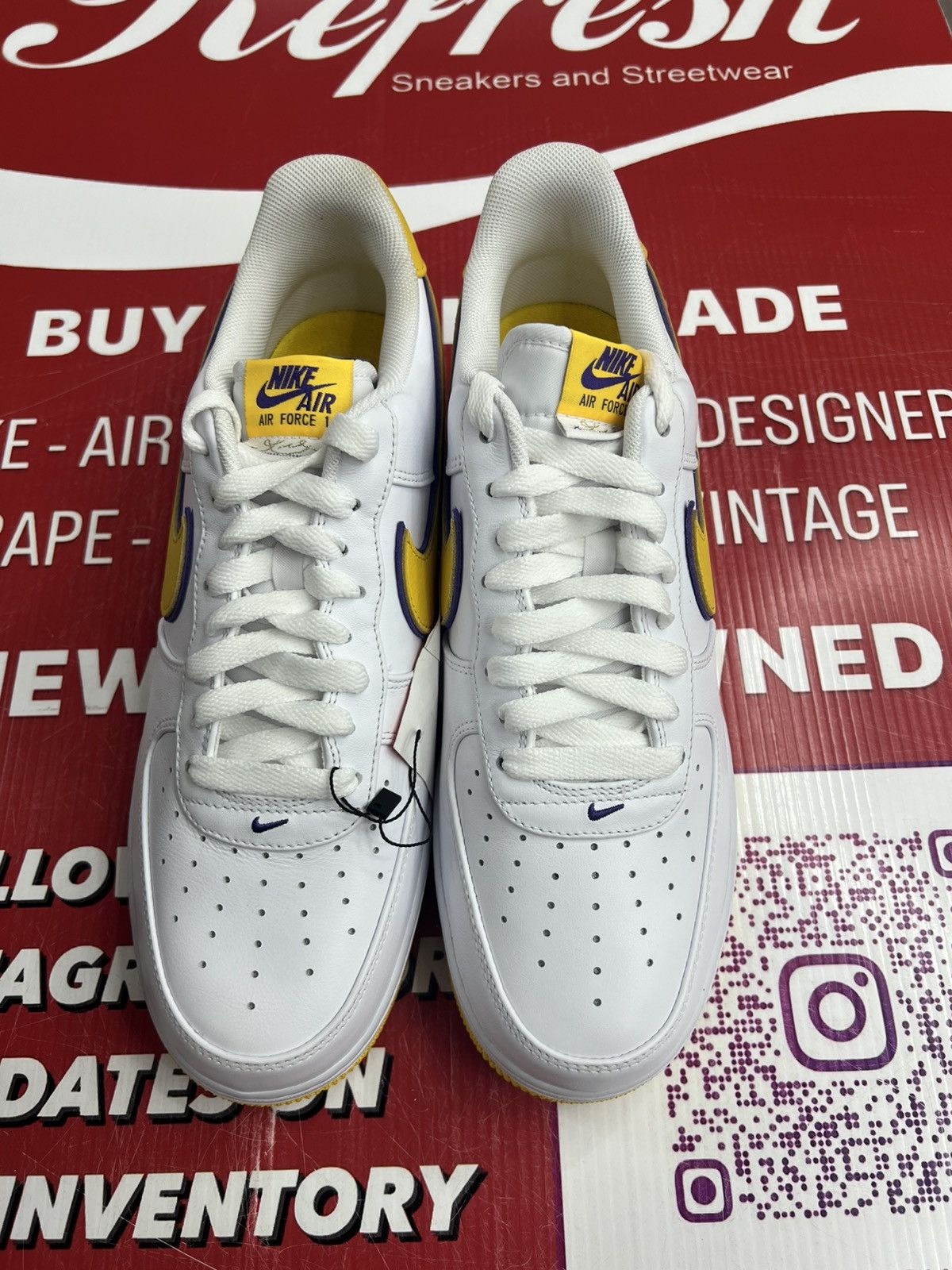 Nike Nike Air Force 1 Low 2024 Lakers Home Size 12 Size US 12 / EU 45 - 4 Thumbnail