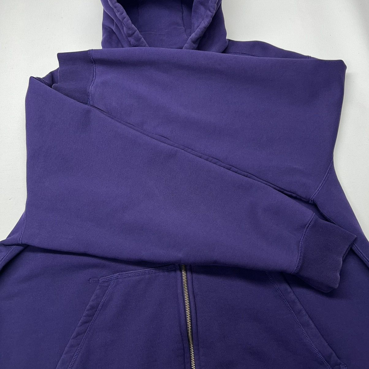 Nike × Vintage VTG Nike Hoodie Sweatshirt Purple Full Zip AF1 Anniversary Size US XXL / EU 58 / 5 - 13 Thumbnail